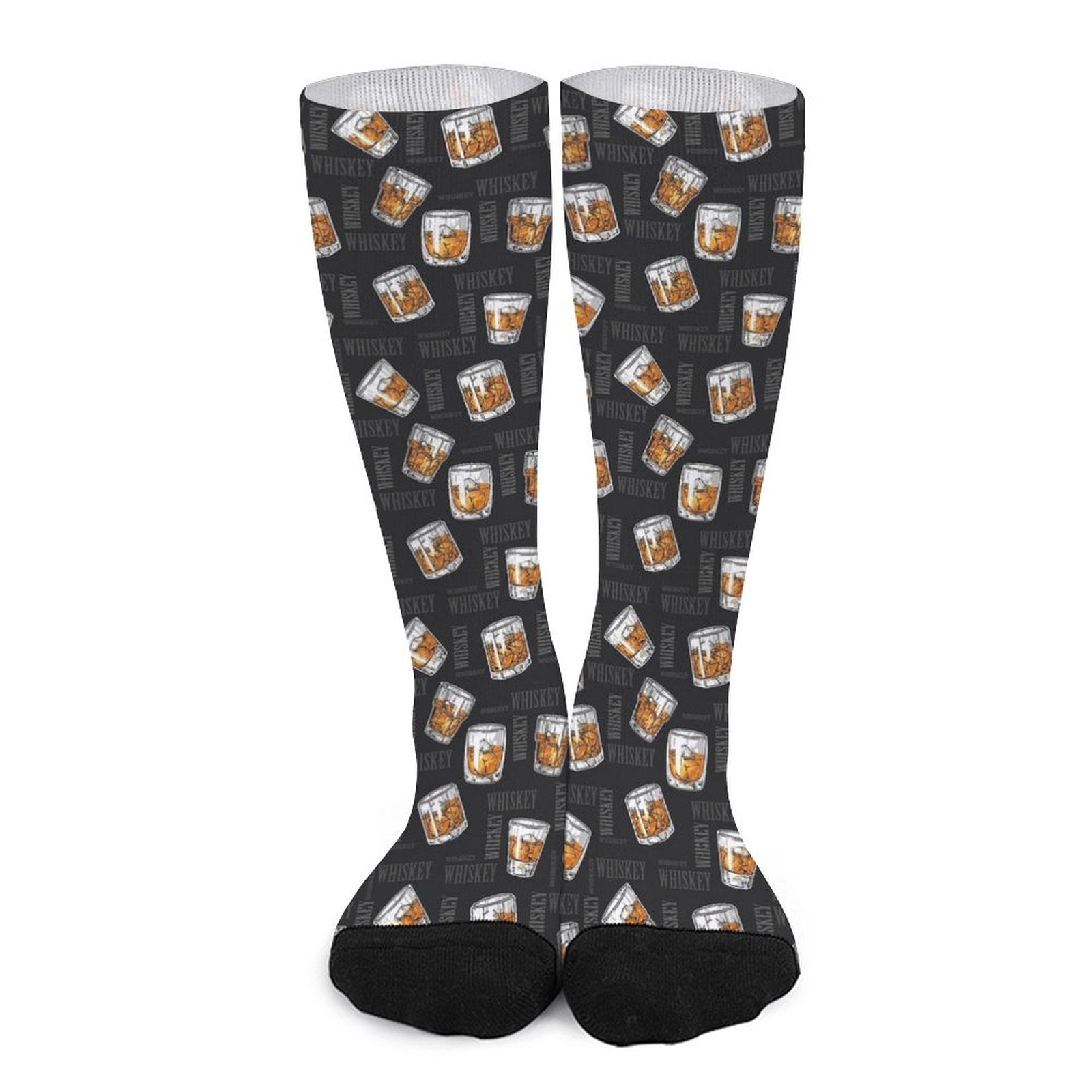 Whiskey Prined socks Gifts for Men Women