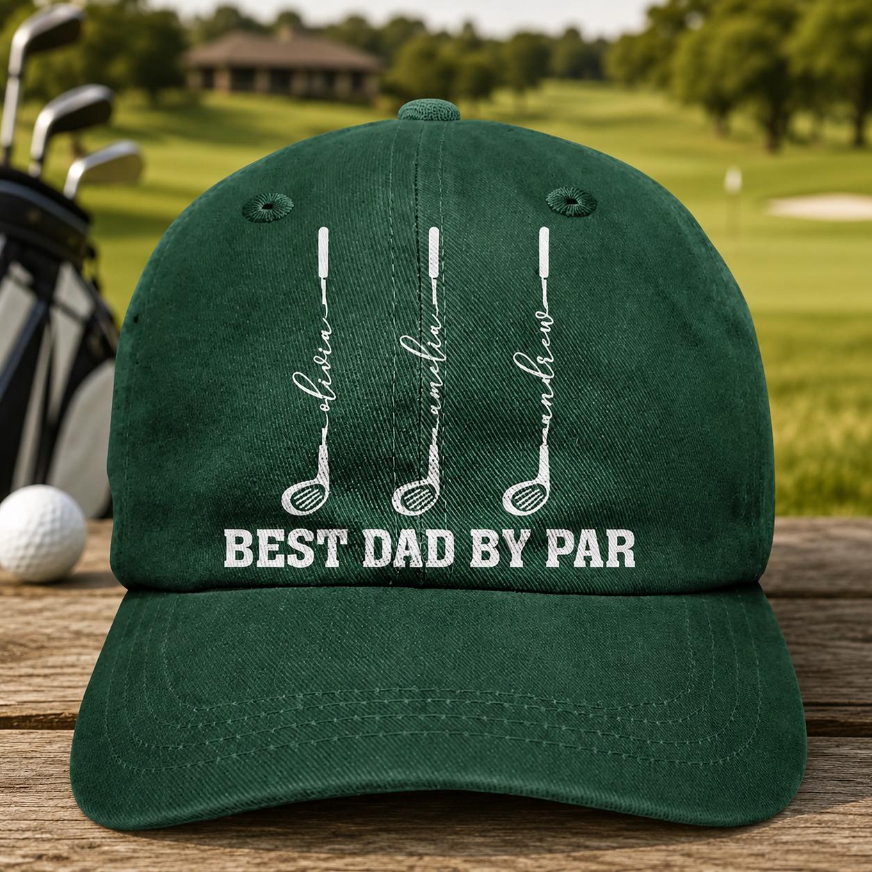 Bestseller Embroidered Custom Golf Club Name Hats for Men