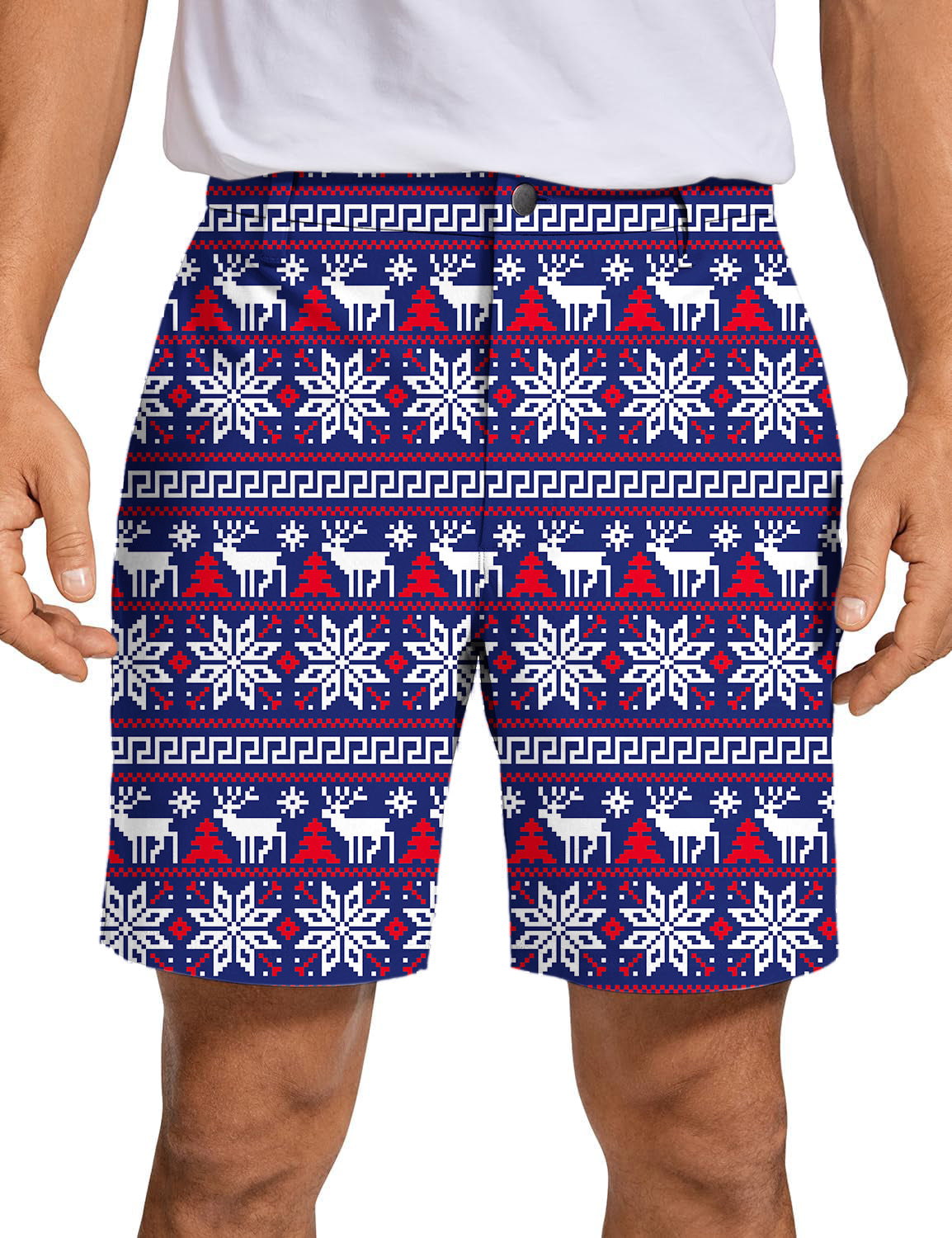 Men's Winter Wonderland Golf Shorts