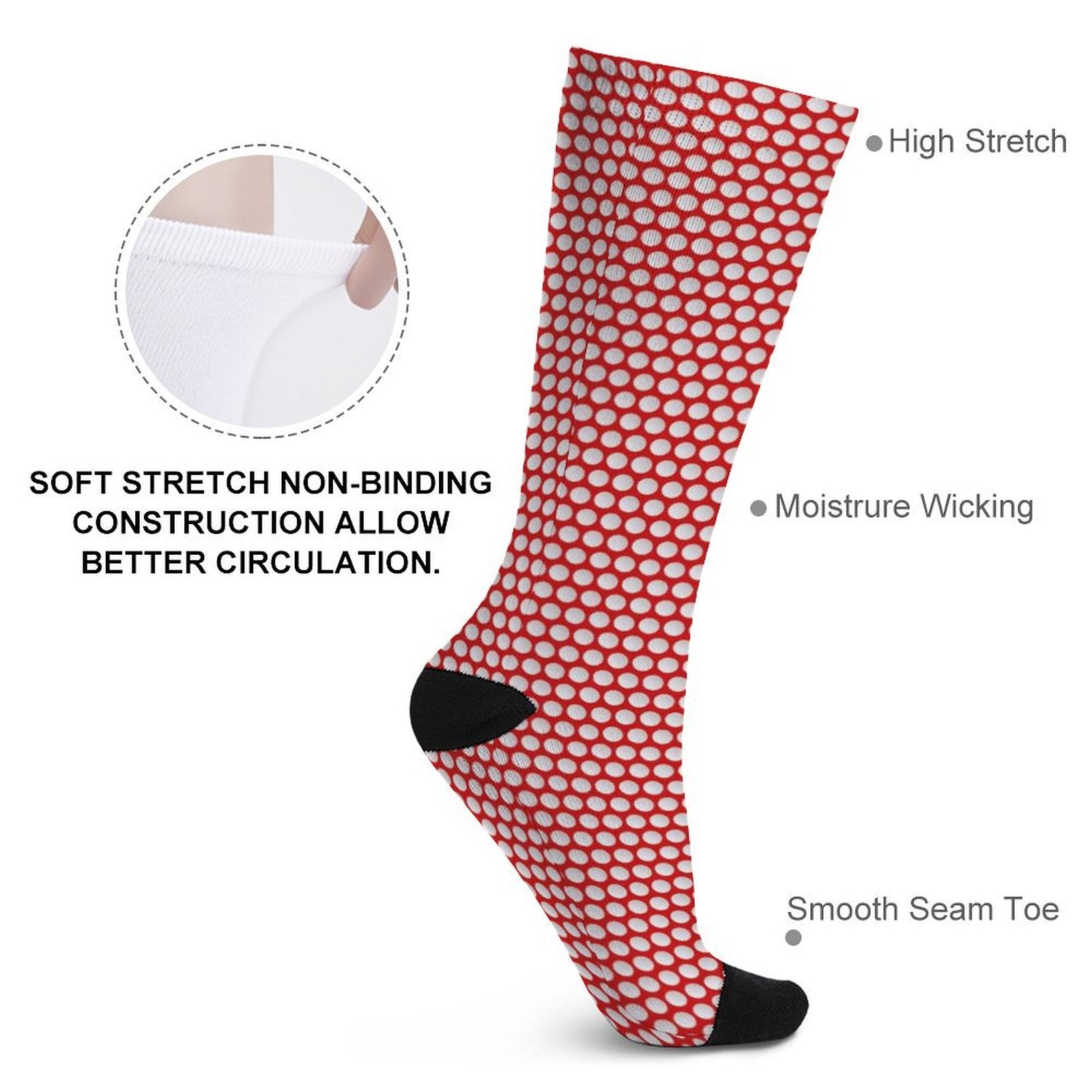 golf ball Prined socks Gifts for Men Women