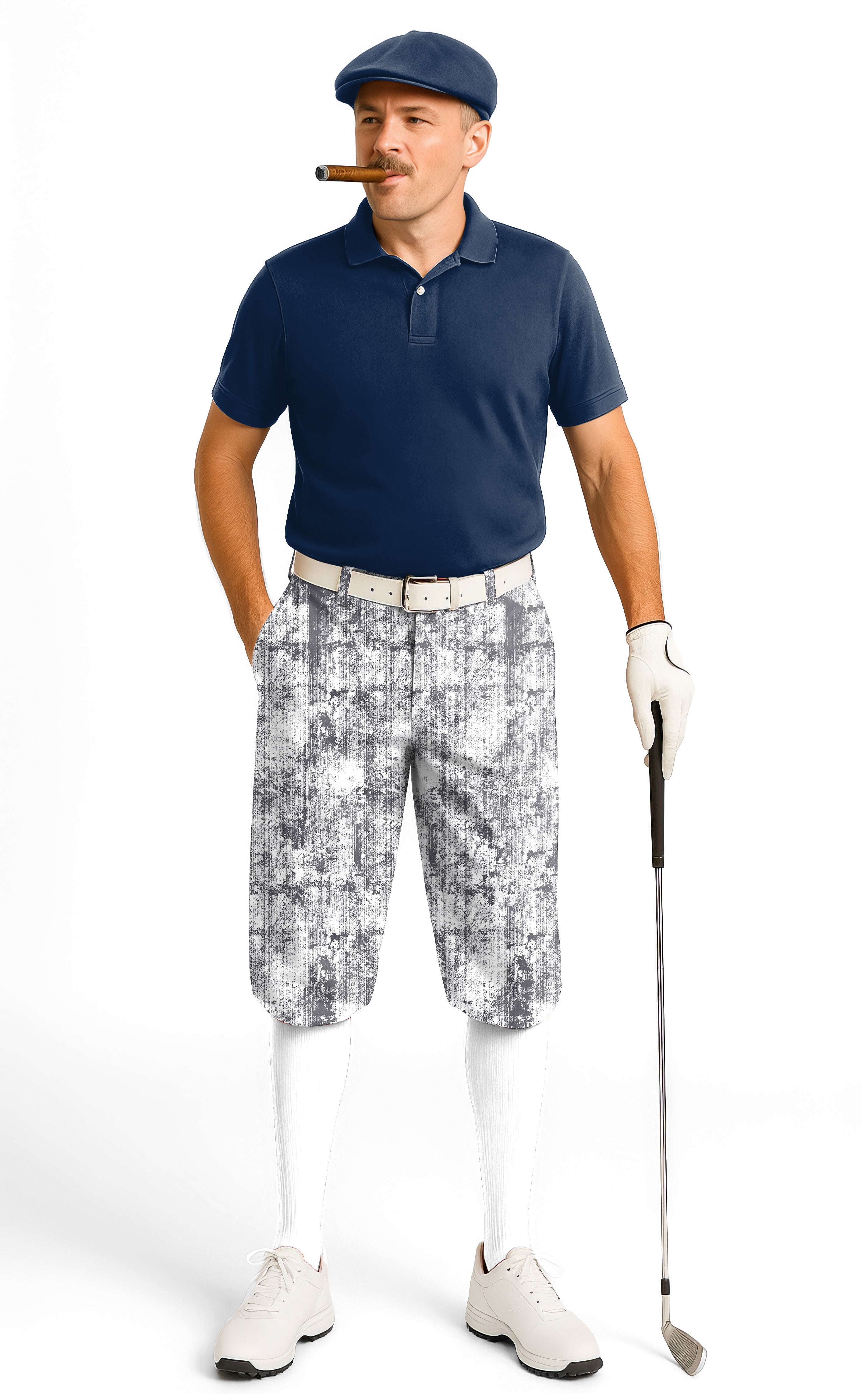 Gray Line Lmpression Men's Golf Knickers Pants