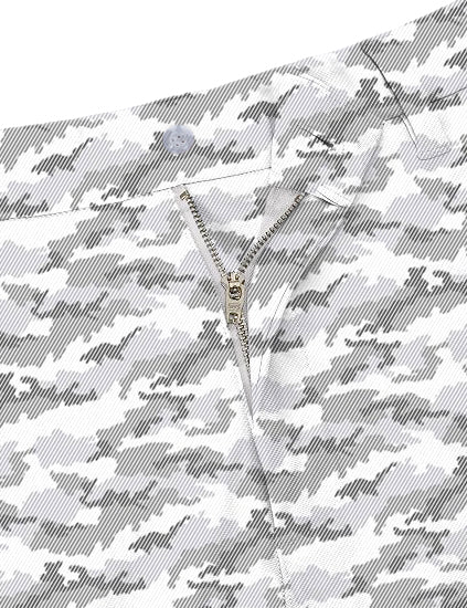 Men's Snow Camo Golf Shorts