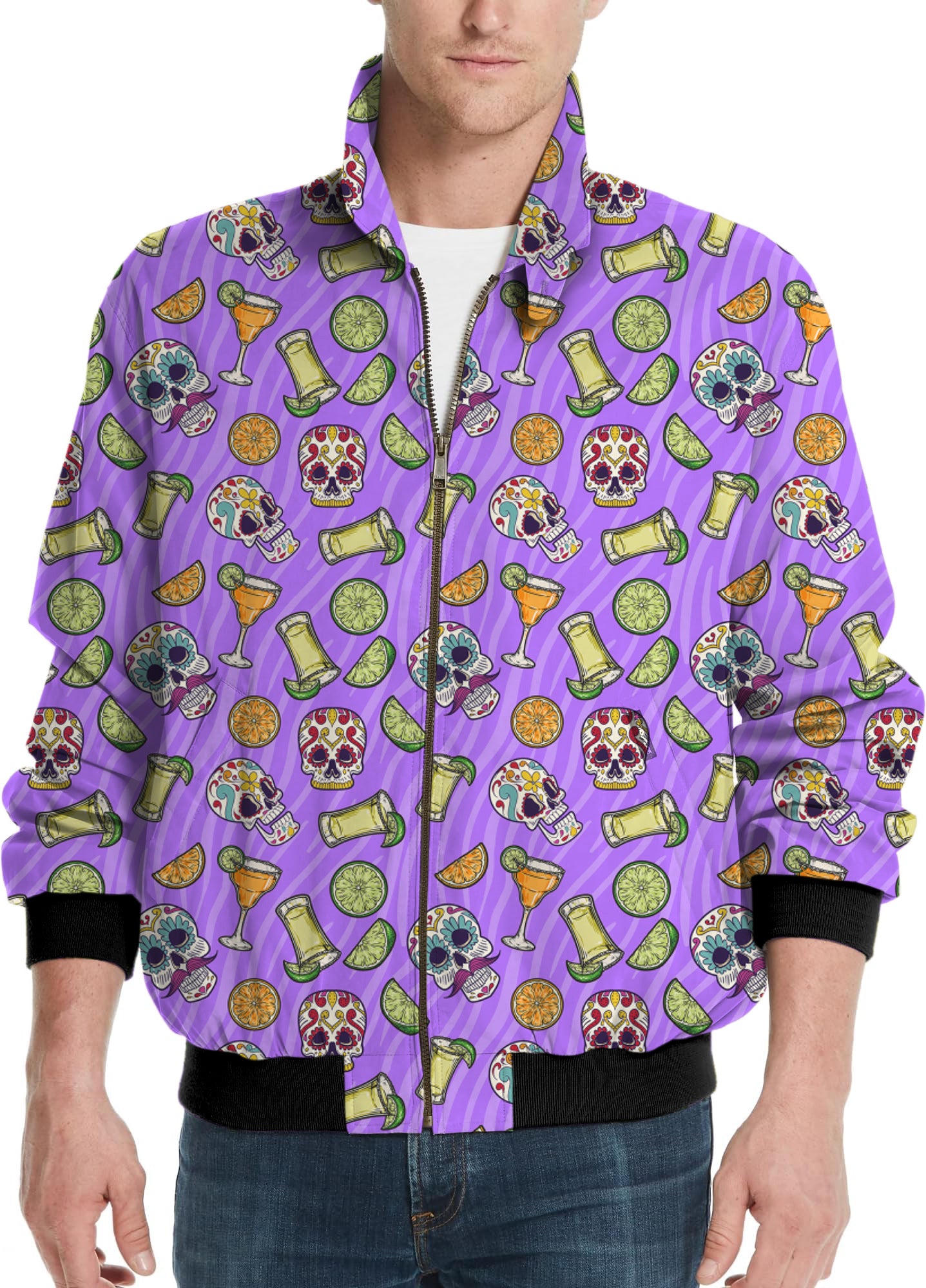 Summer Tequila-Men's Golf Windbreaker Light Jacket