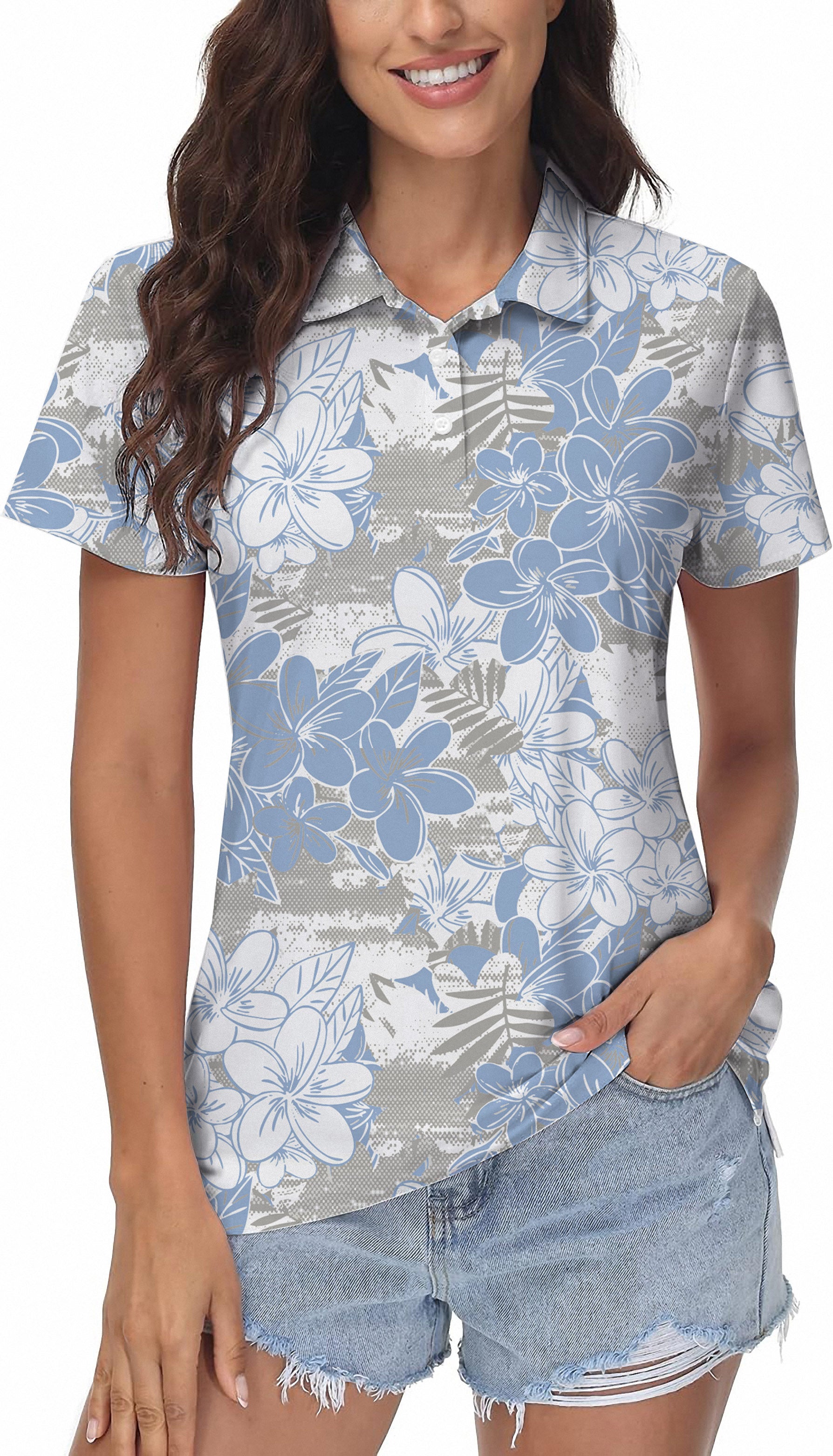 Tropical Mist Women's Golf Polo