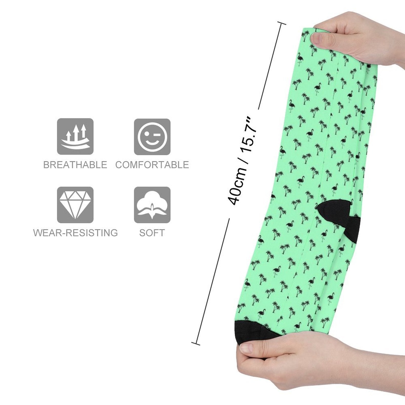 Mint Mingo Prined socks Gifts for Men Women