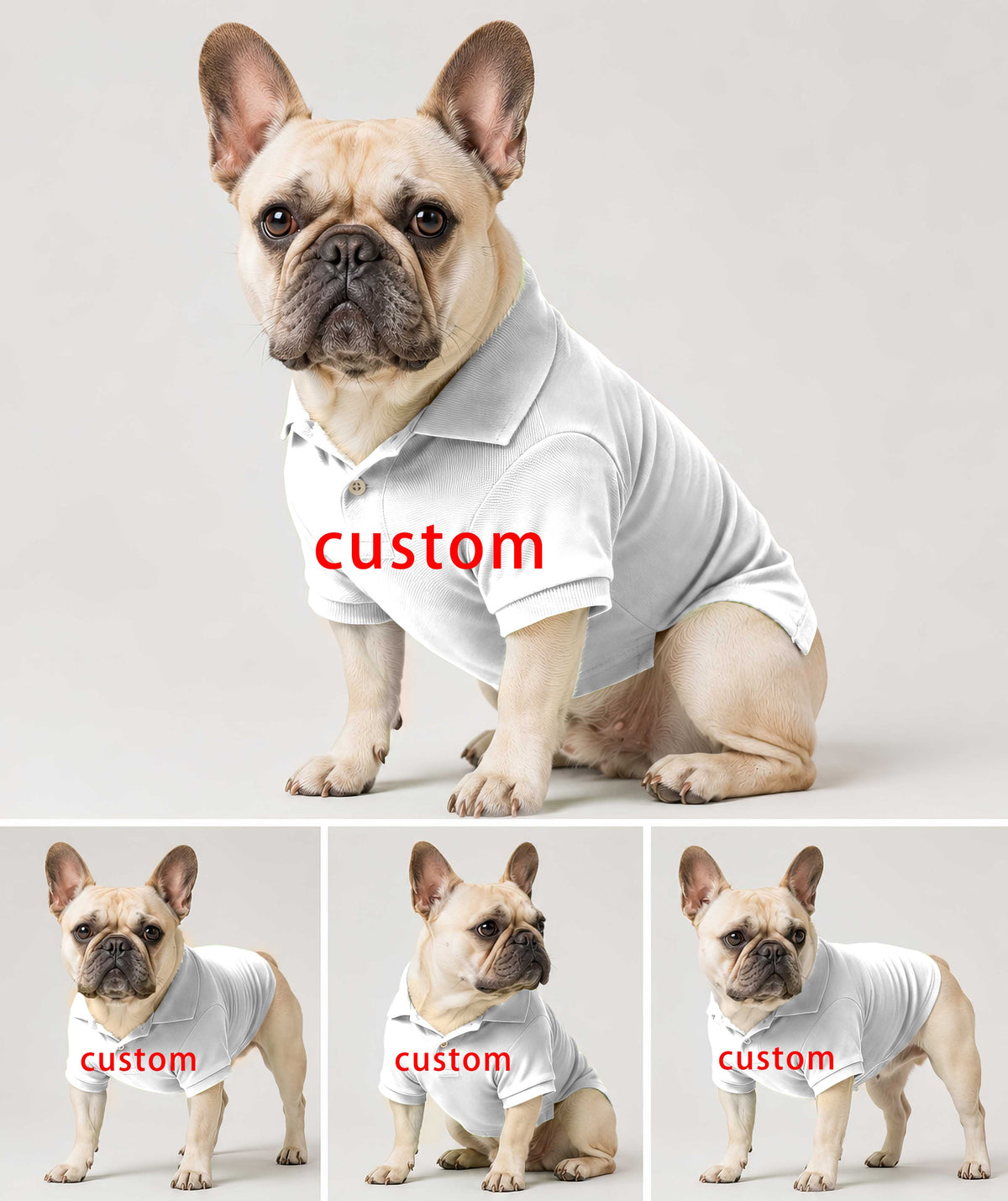 Dog's Custom Own Logo Golf Polo