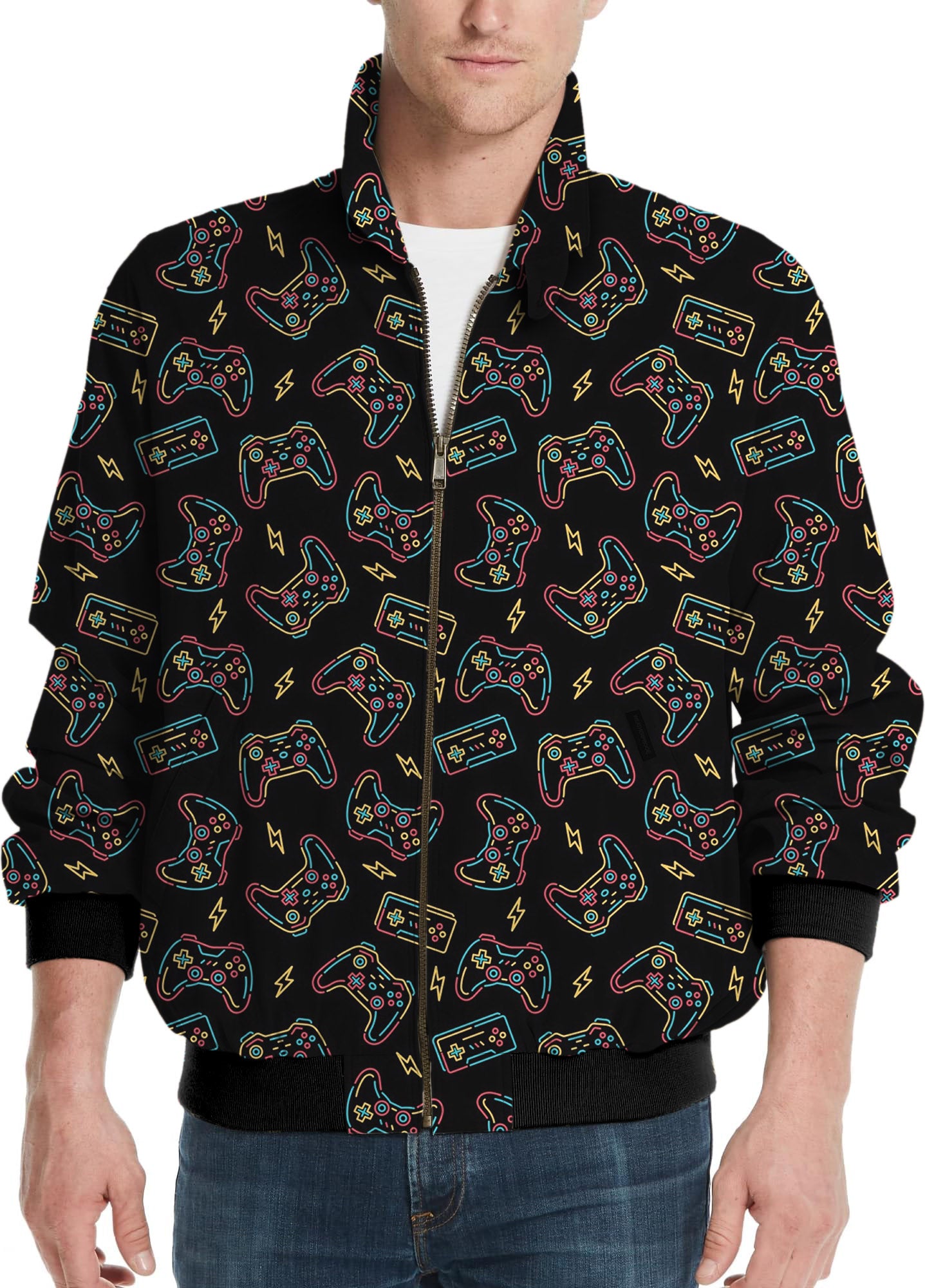 Game enthusiasts-Men's Golf Windbreaker Light Jacket