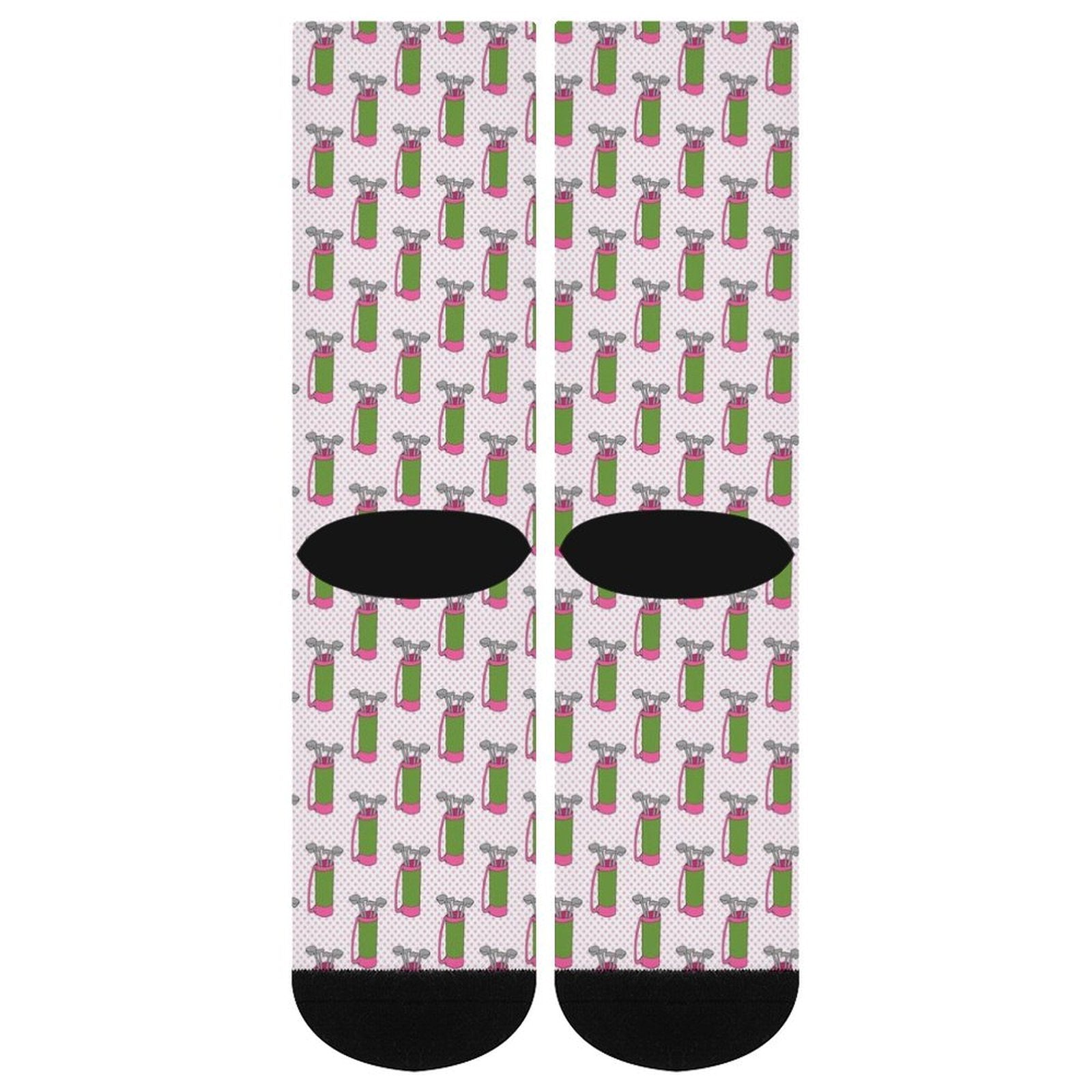 golf bag Prined socks Gifts for Men Women