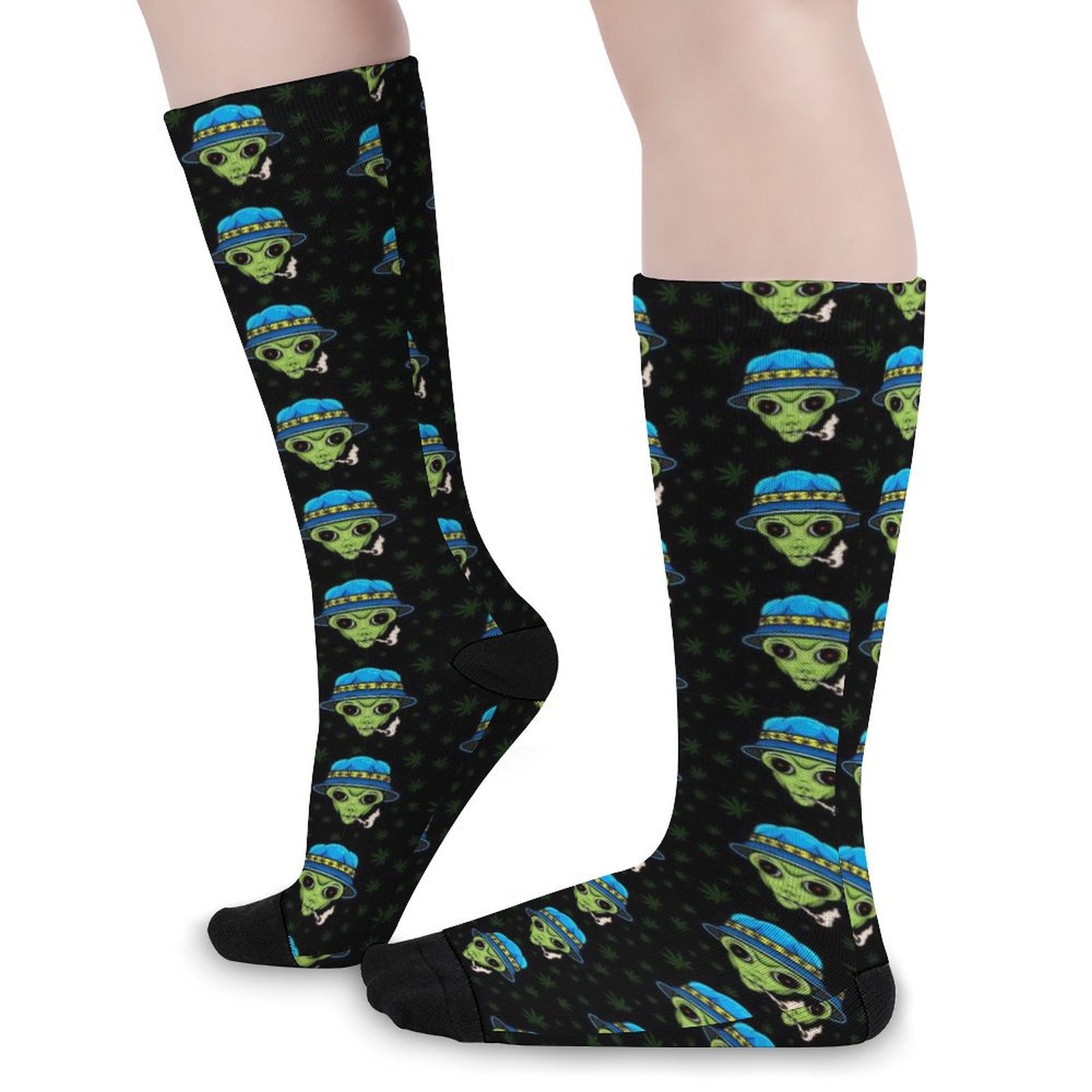 Smokin' Galactic Prined socks Gifts for Men Women
