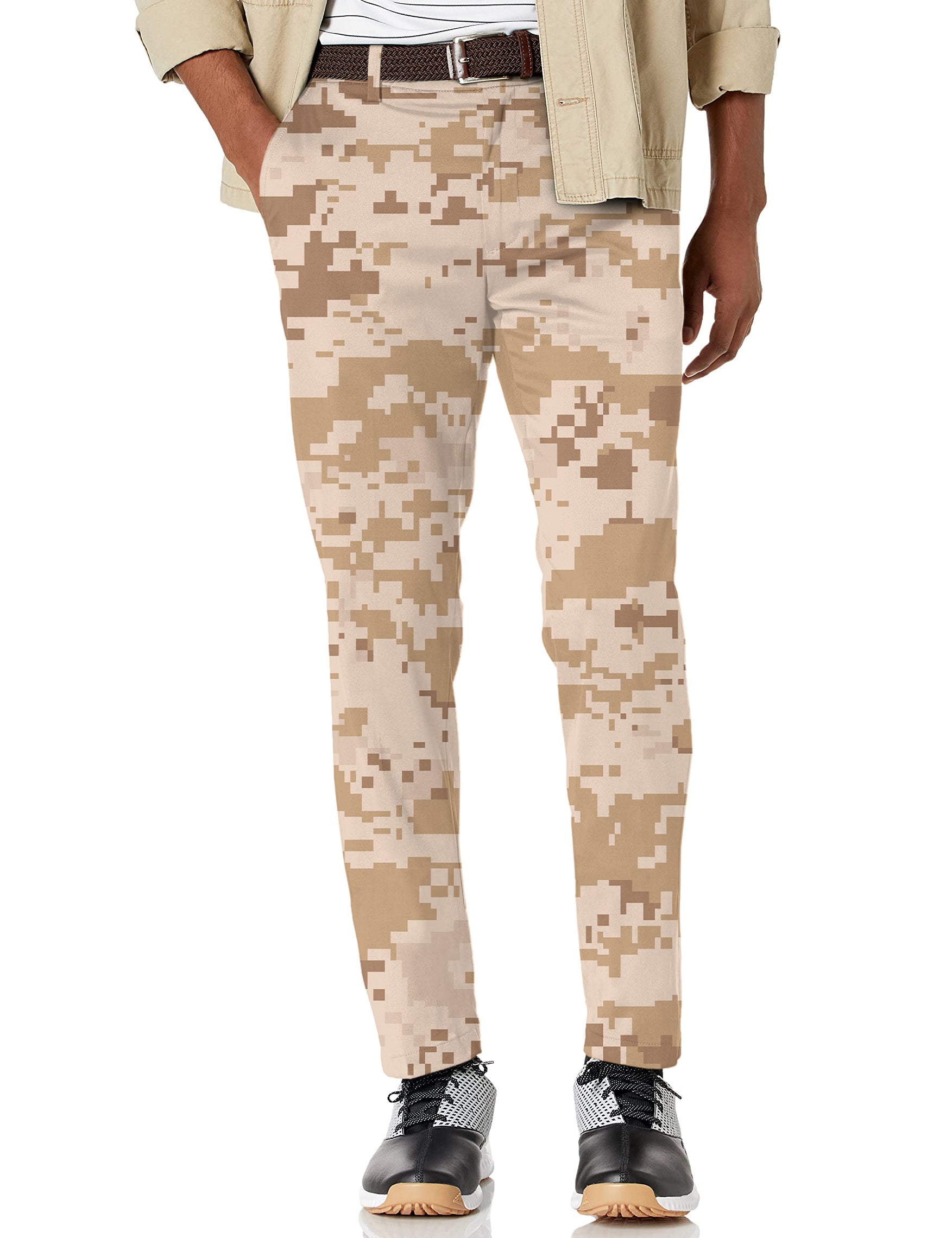 Men's Desert Camo Stretch Golf Pants