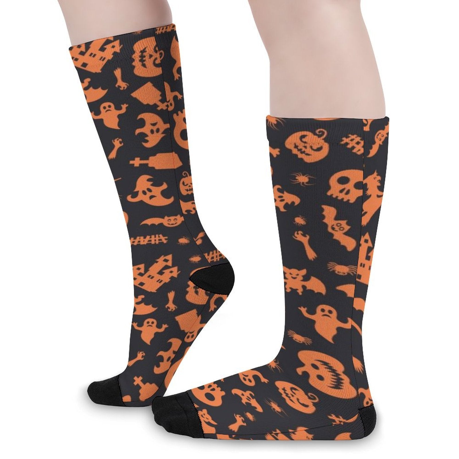 Spooky Halloween Prined socks Gifts for Men Women