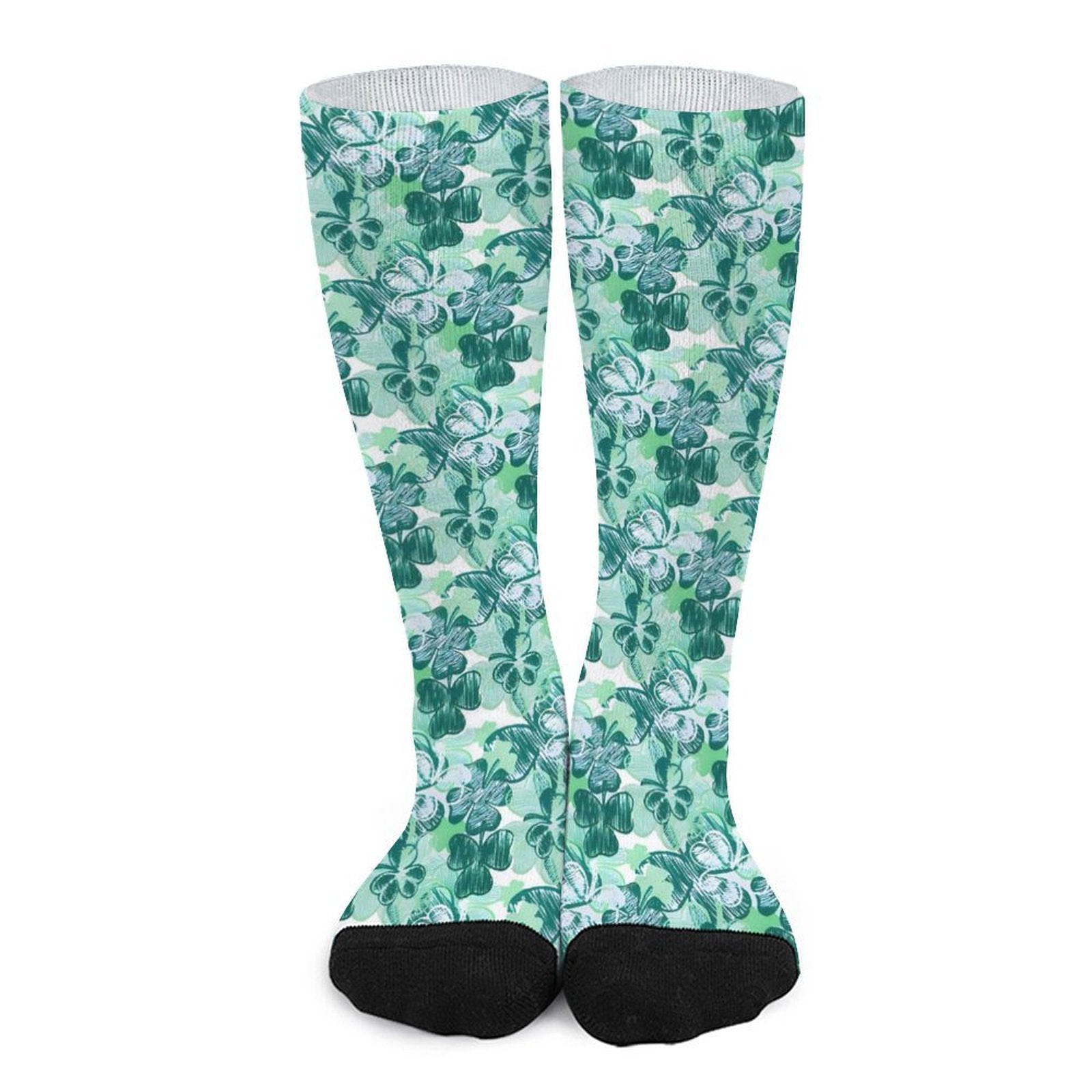 Four leaf clover Prined socks Gifts for Men Women
