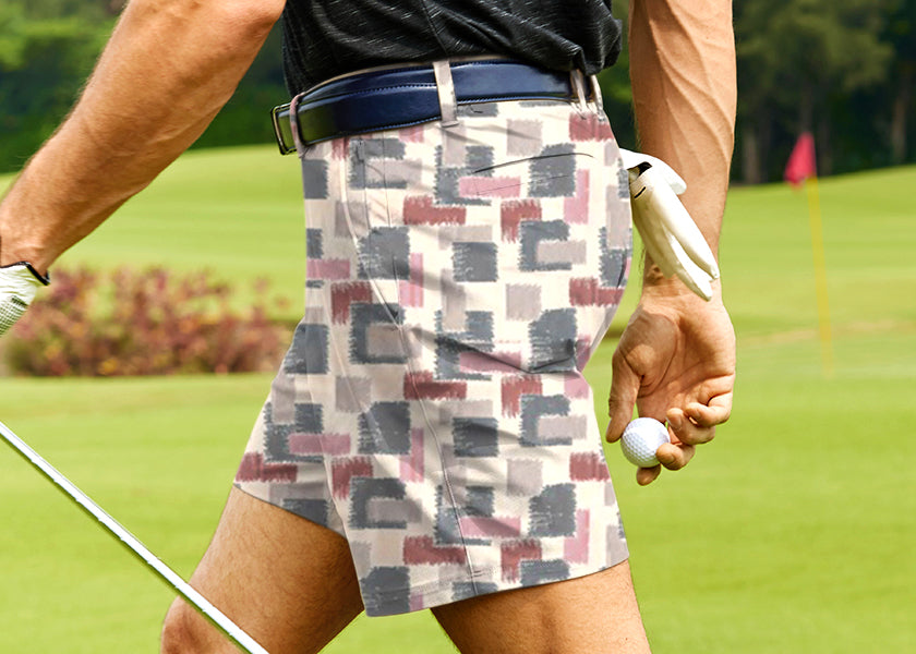 Men Vintage Golf Shorts