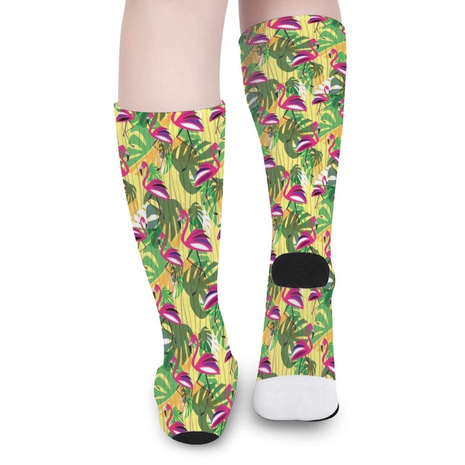 pink Flamingo Prined socks Gifts for Men Women