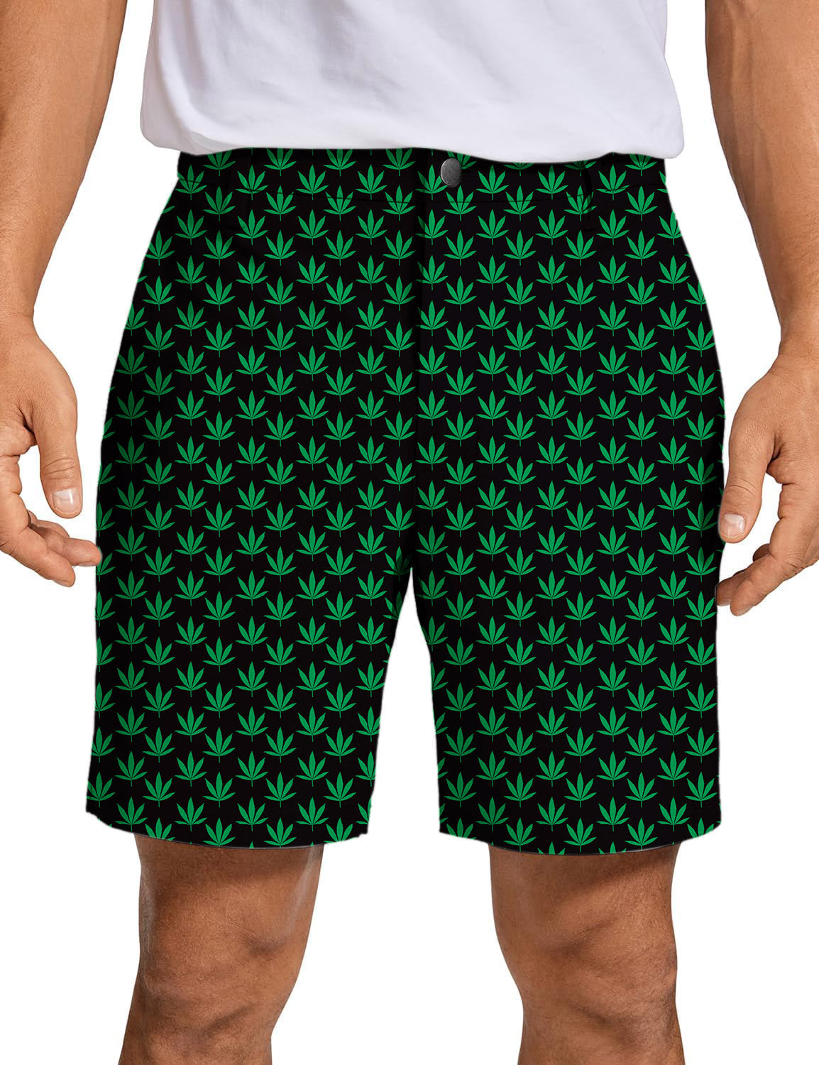 Men's leaf Golf Shorts