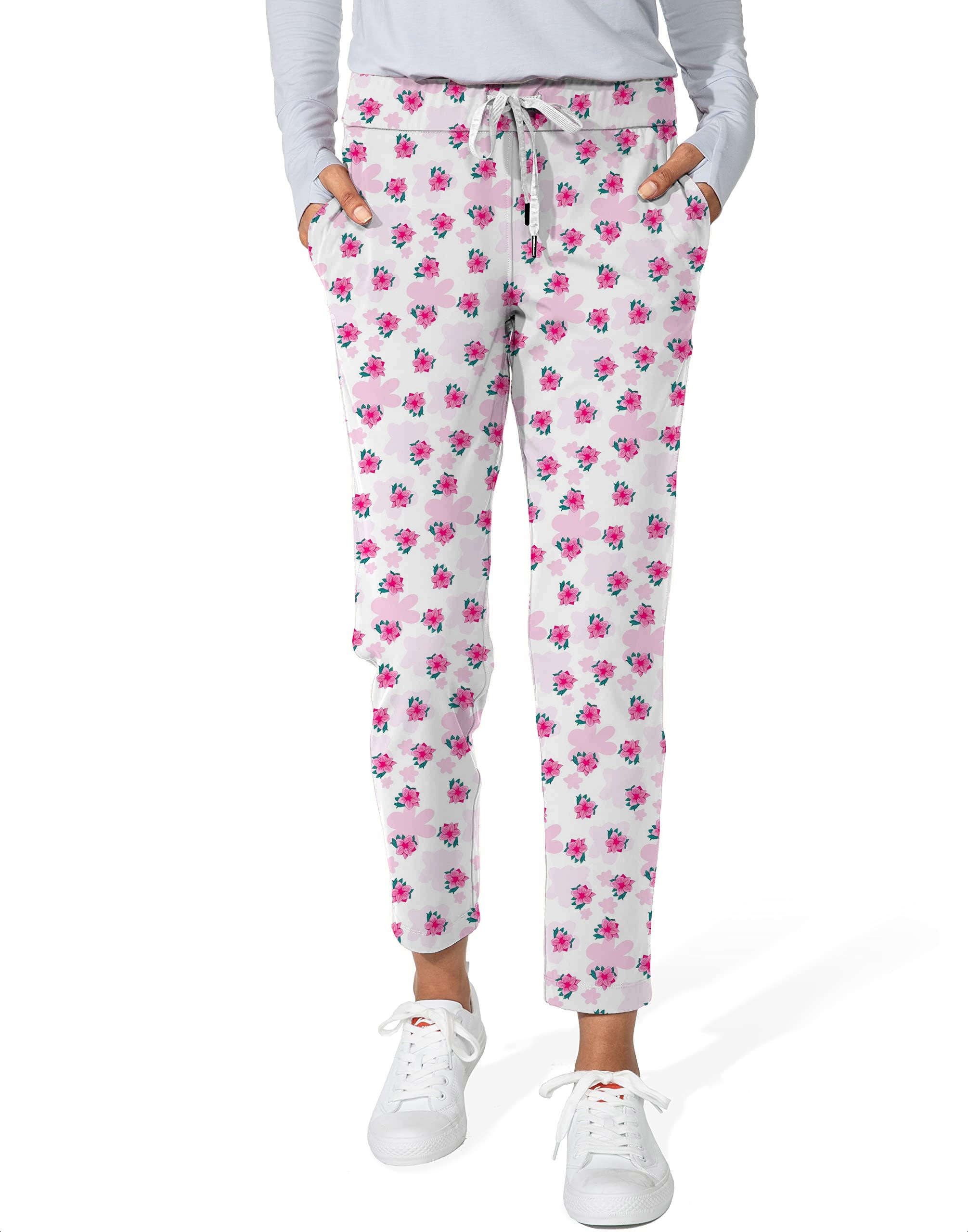Azalea Elegance-Women's 7/8 Stretch Ankle Golf Pants