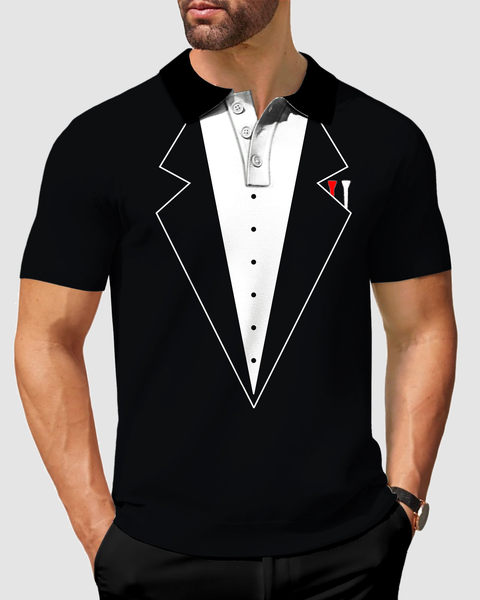 Men's formal attire Golf Polo Tee
