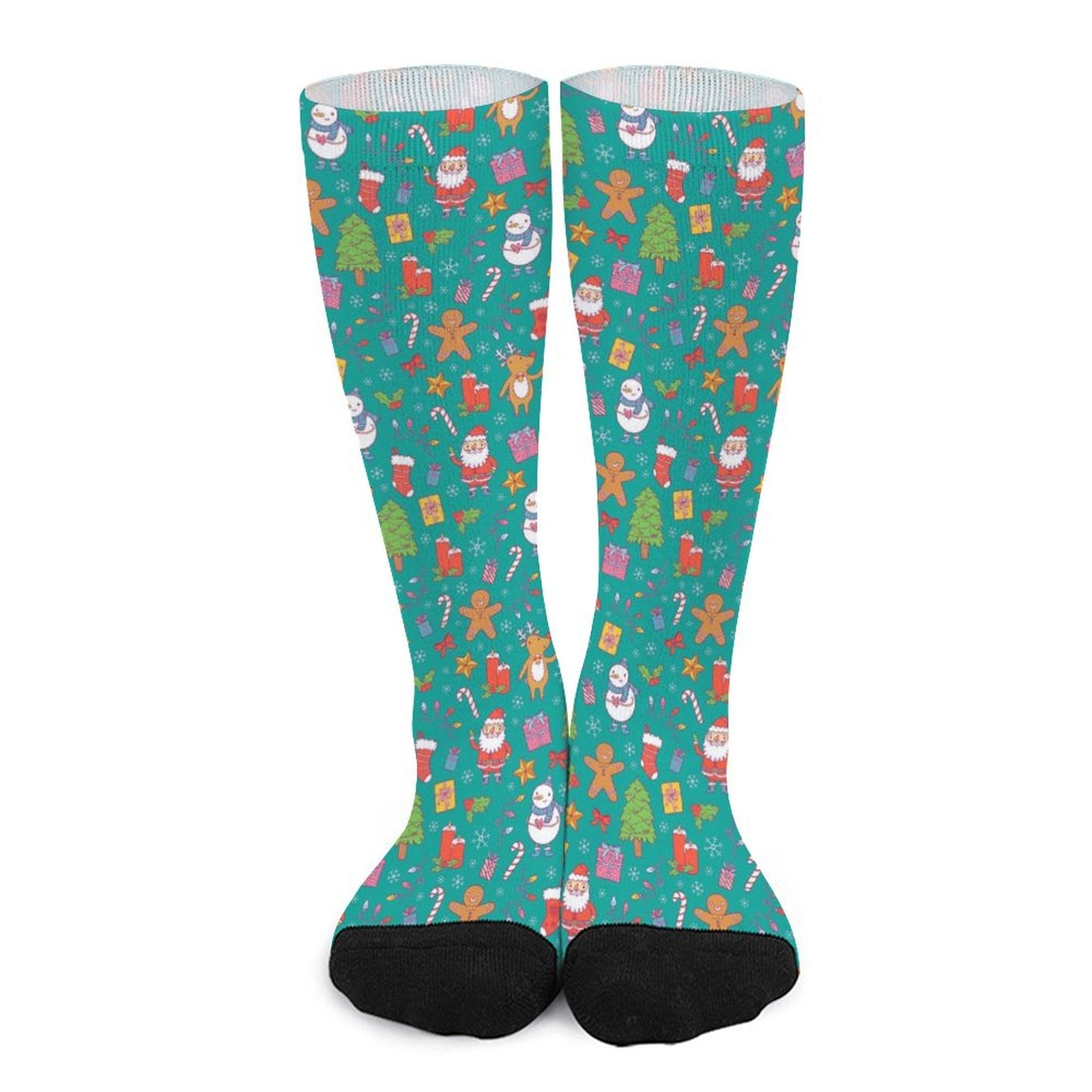 Merry Christmas Prined socks Gifts for Men Women