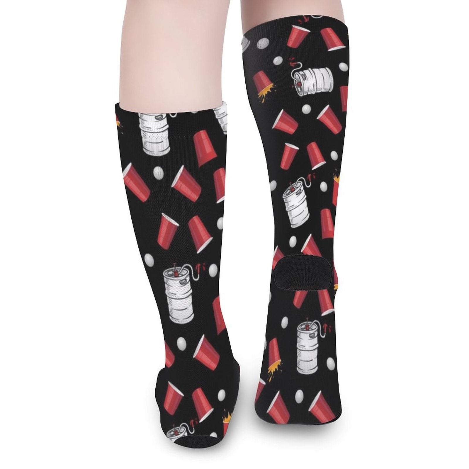 Kegs & Cups Prined socks Gifts for Men Women