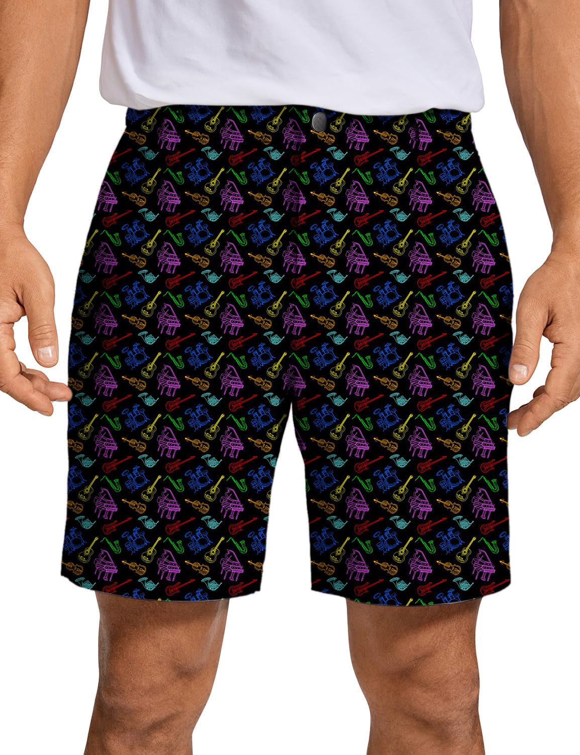 Men's musical instrument Golf Shorts