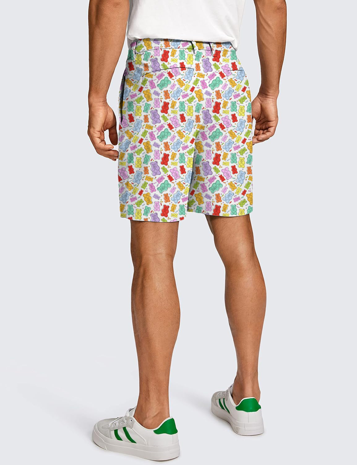 Men Gummy Bears Golf Shorts