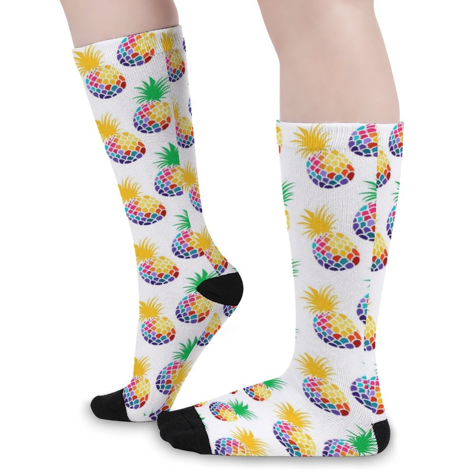 Pineapple Disco Prined socks Gifts for Men Women