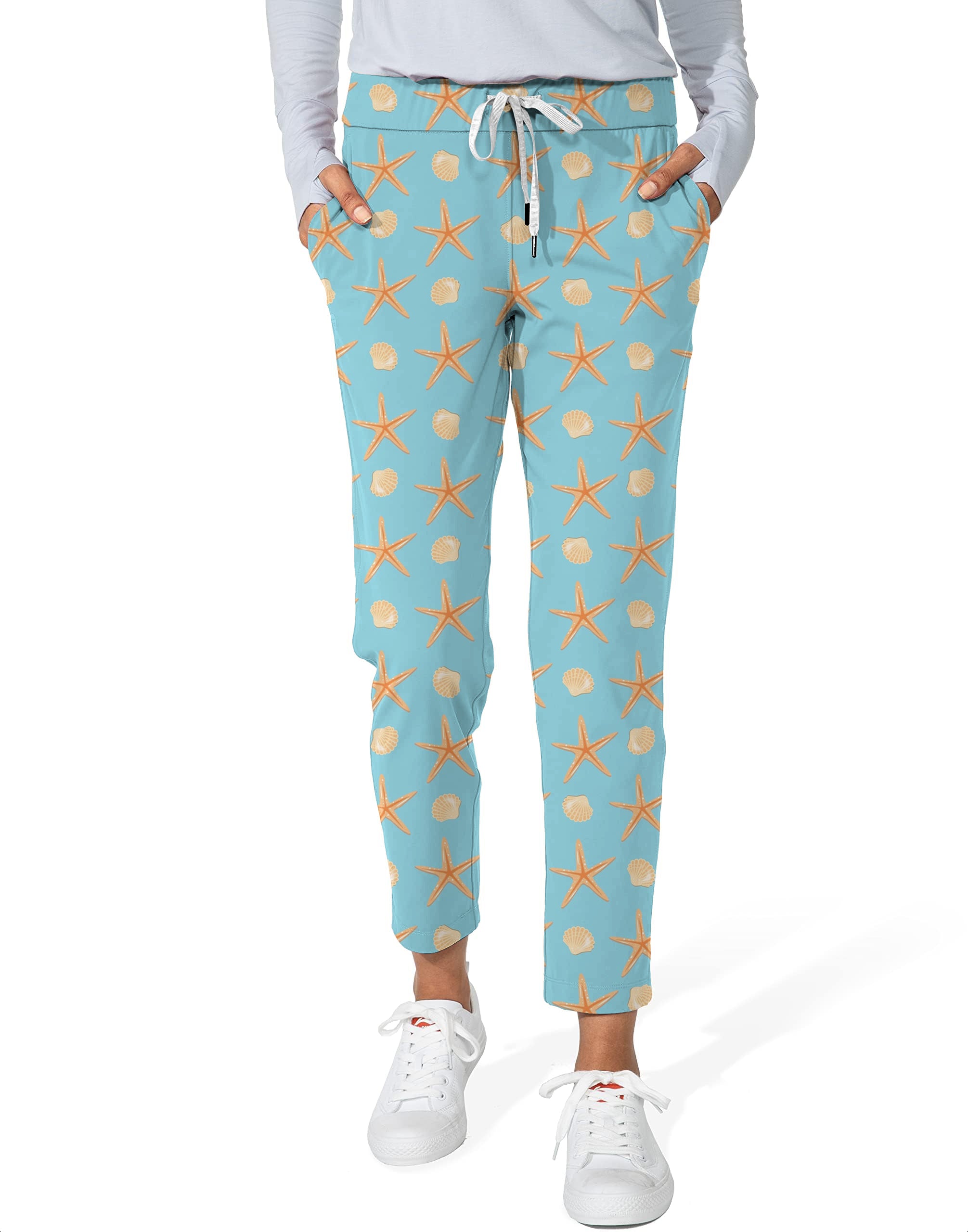Seaside er-Women's 7/8 Stretch Ankle Golf Pants