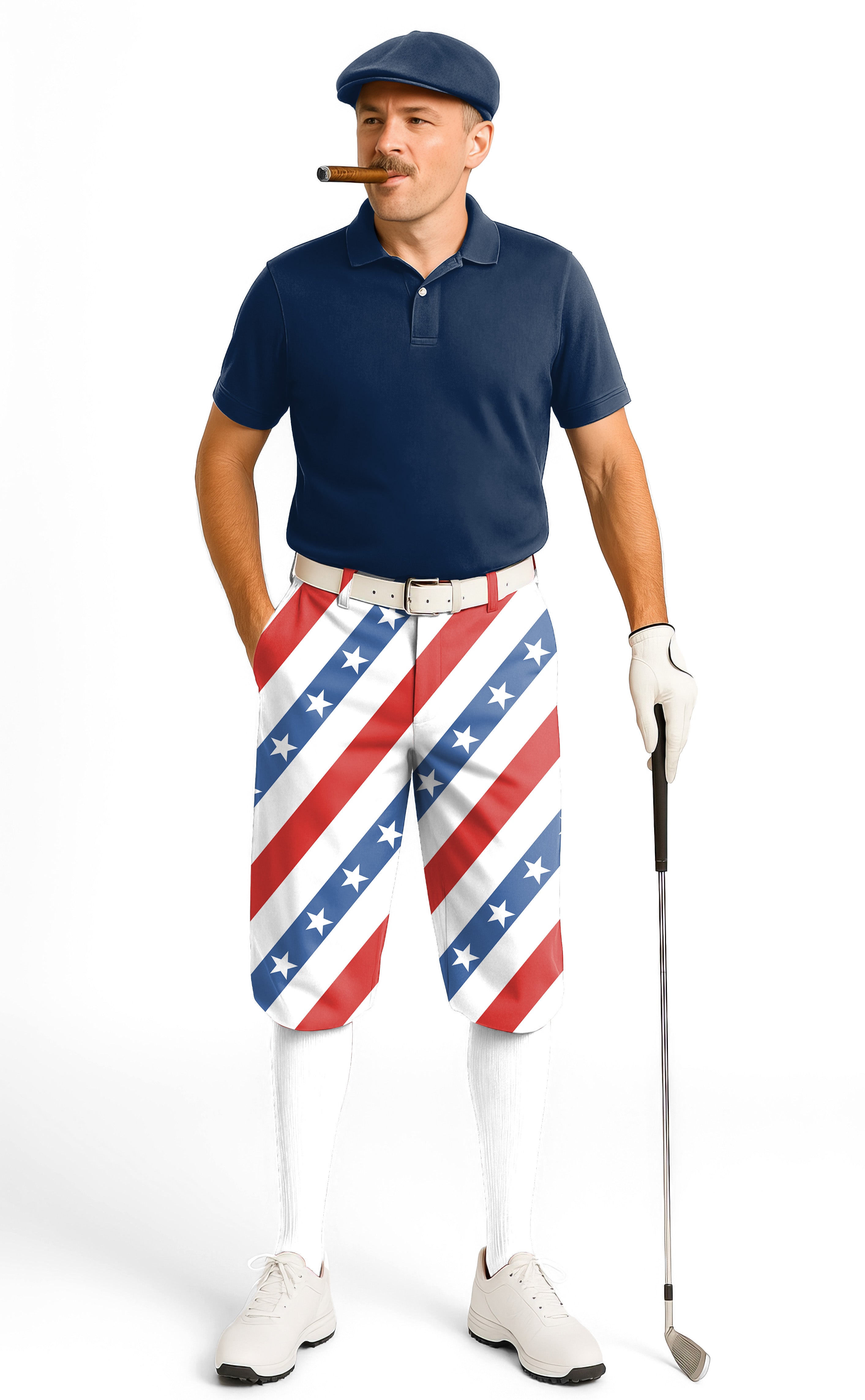 American President Day-Men's Golf Knickers Pants