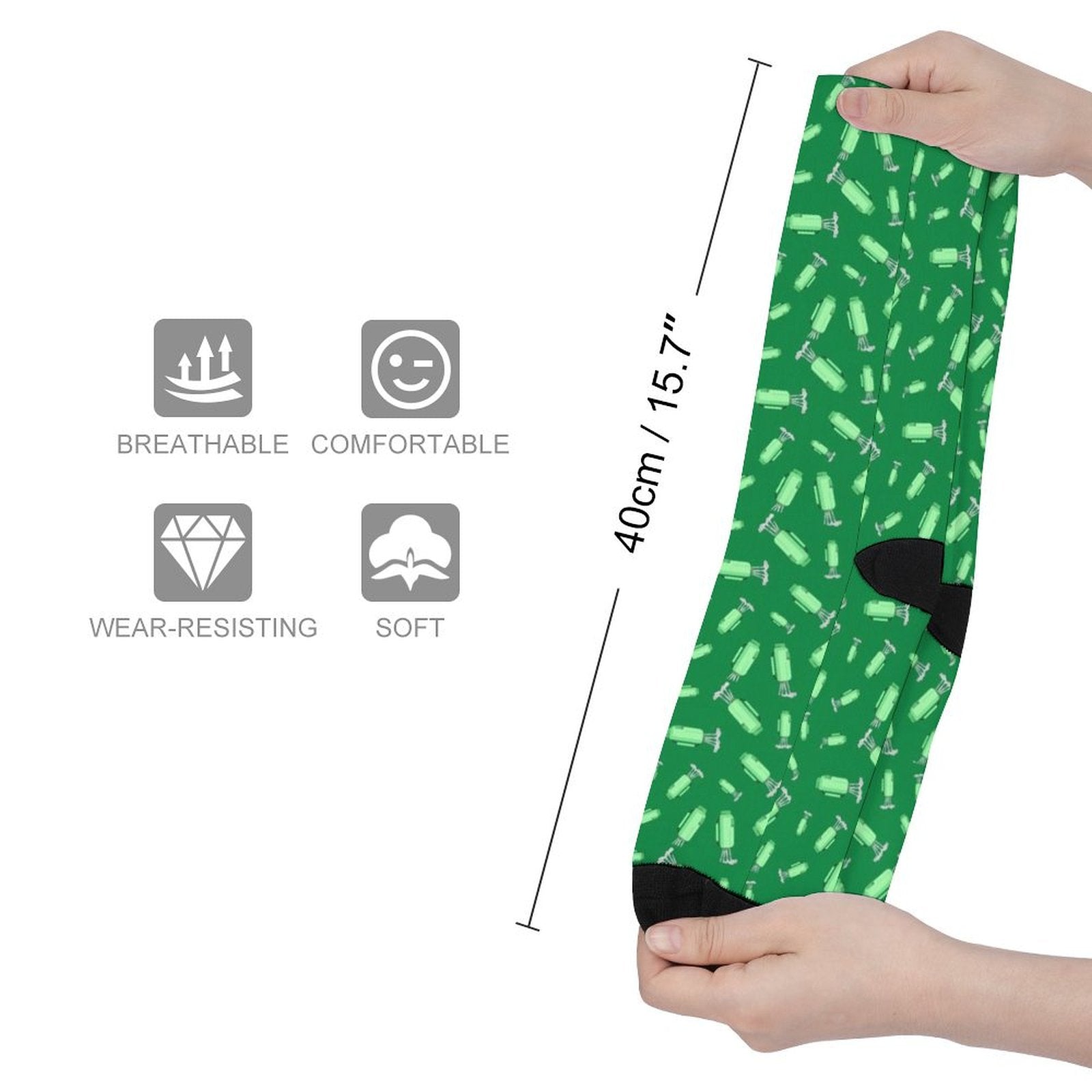 golf bag Prined socks Gifts for Men Women
