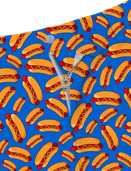 Men The Dogs Golf Shorts