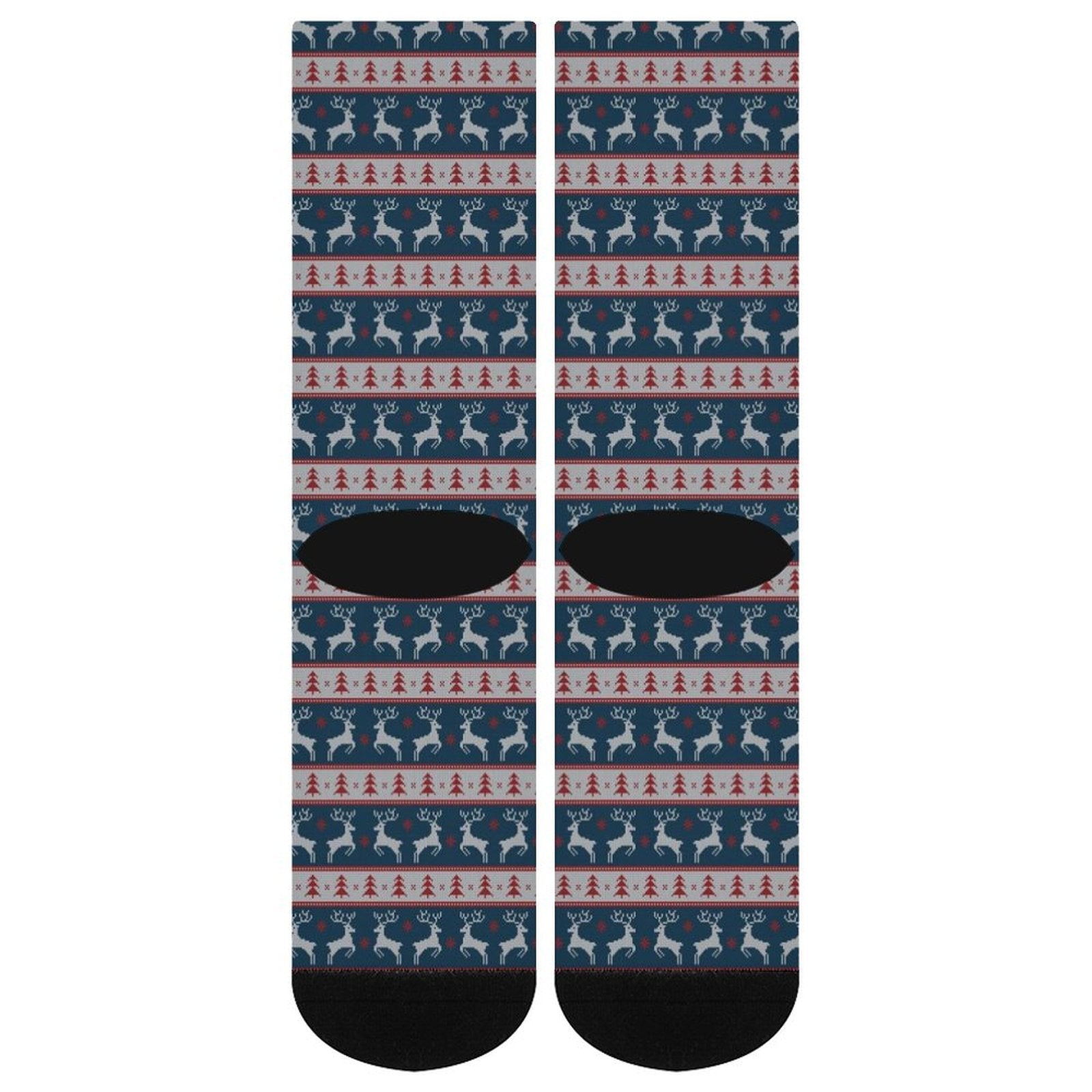 Christmas Sweater Prined socks Gifts for Men Women