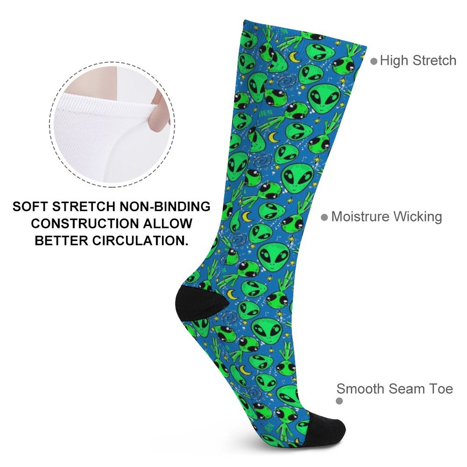 Cosmic Drive Prined socks Gifts for Men Women