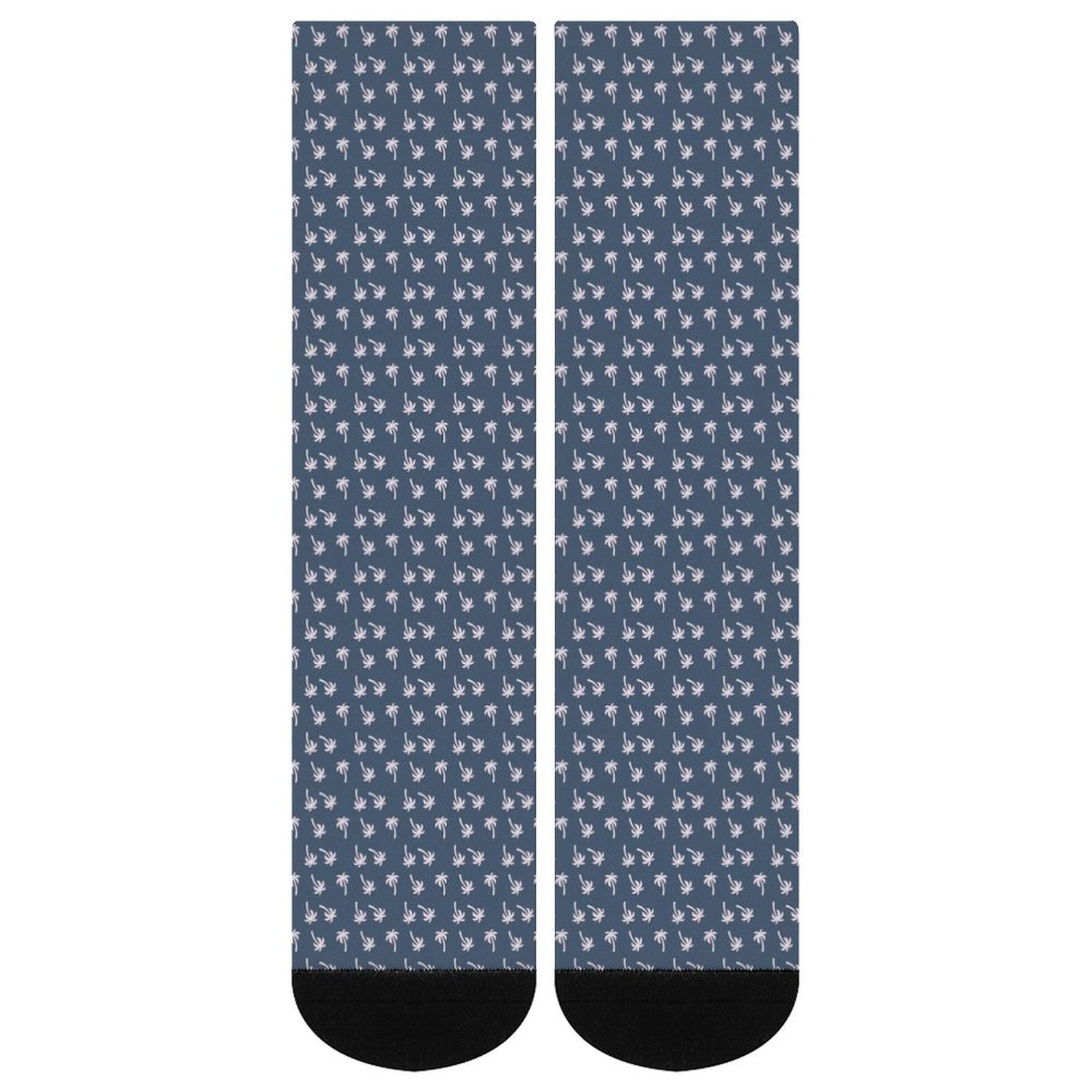 Beachin' Pink Palms Prined socks Gifts for Men Women