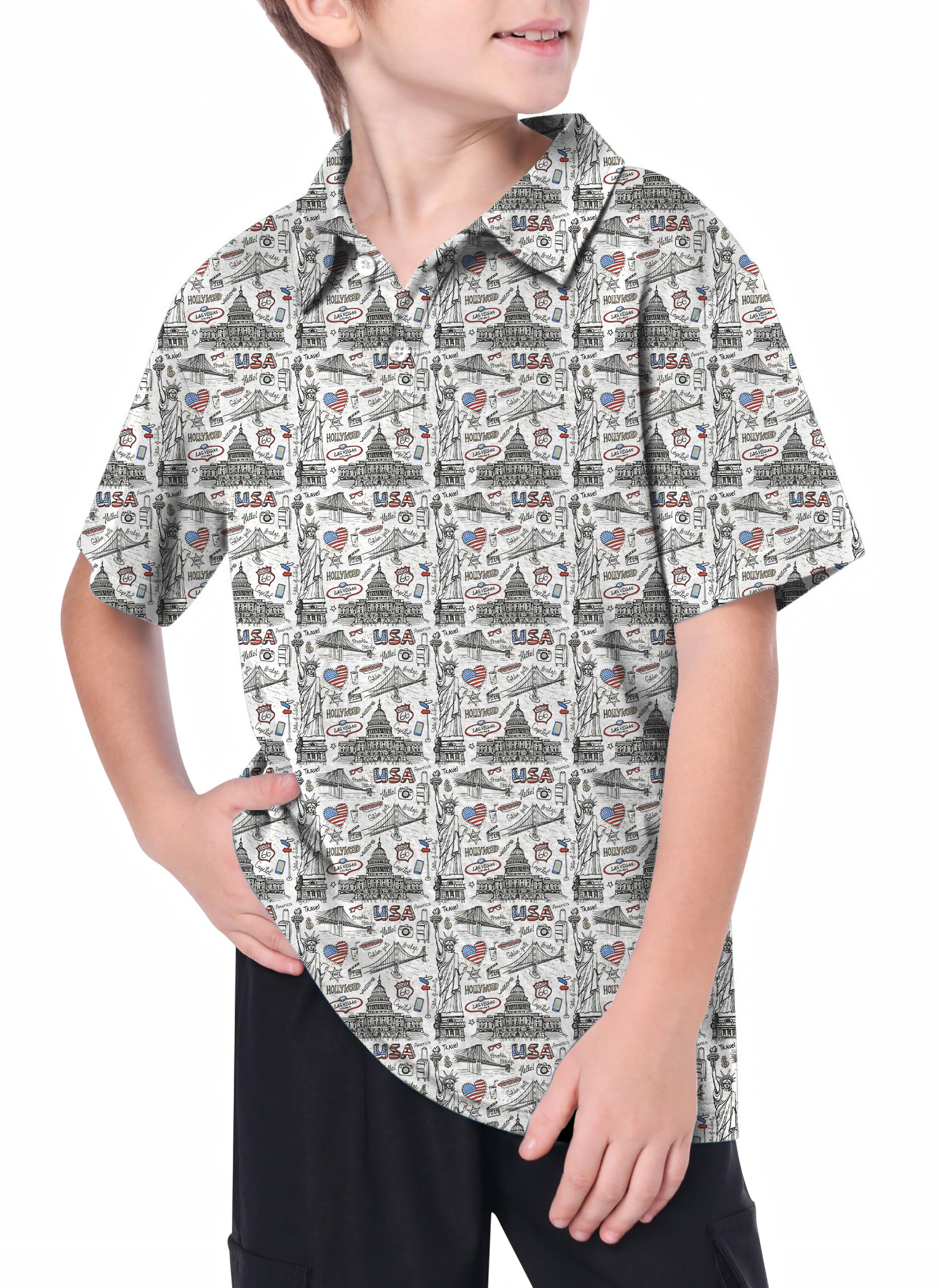 Youth American travel Golf Polo