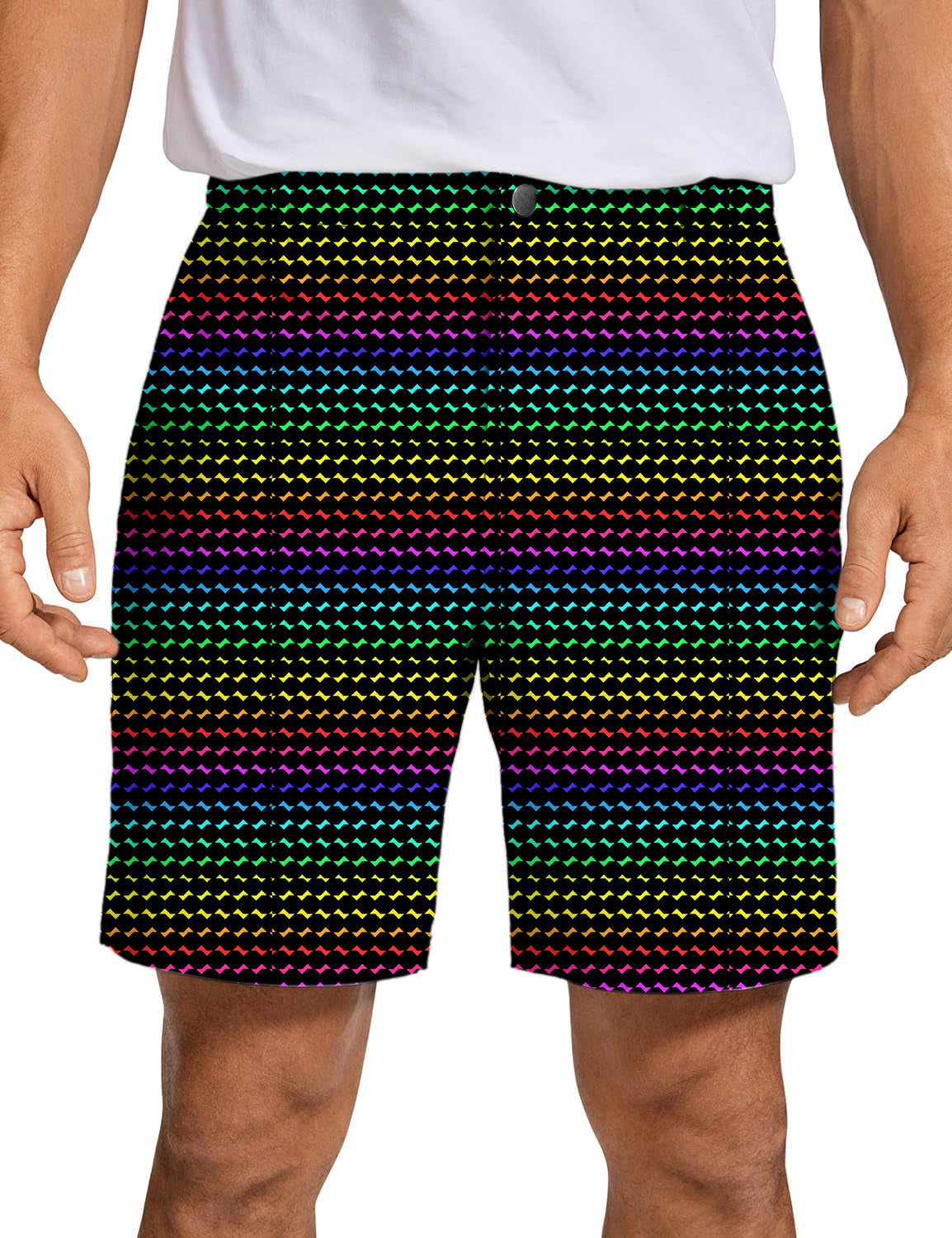 Men's Gradient color Golf Shorts
