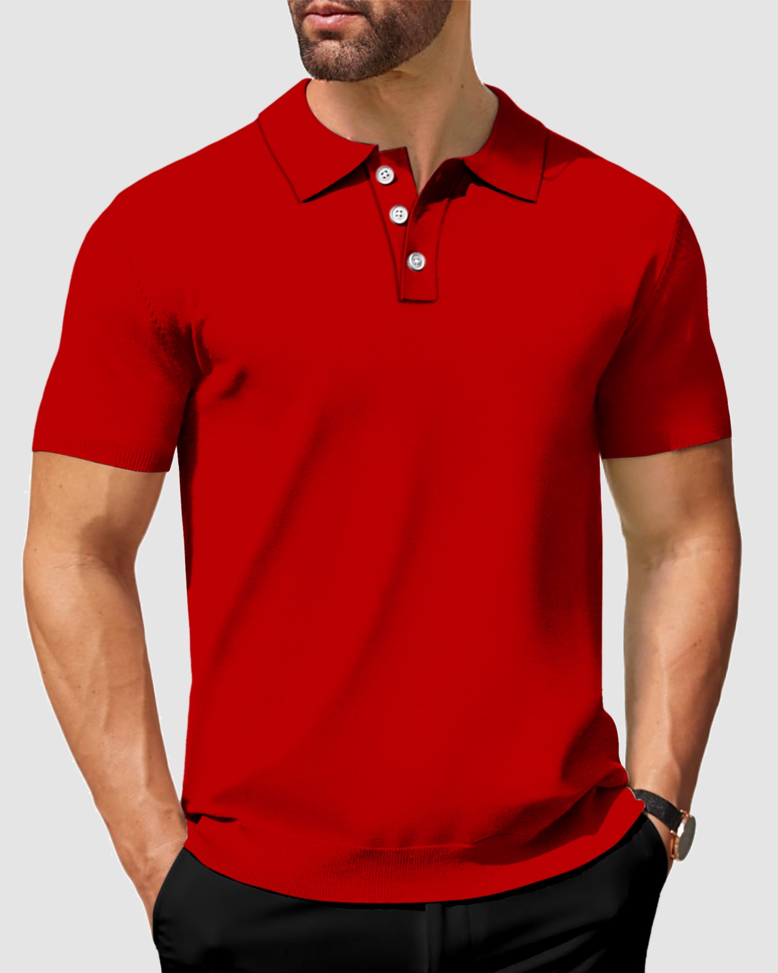 Men's pure festive Golf Polo