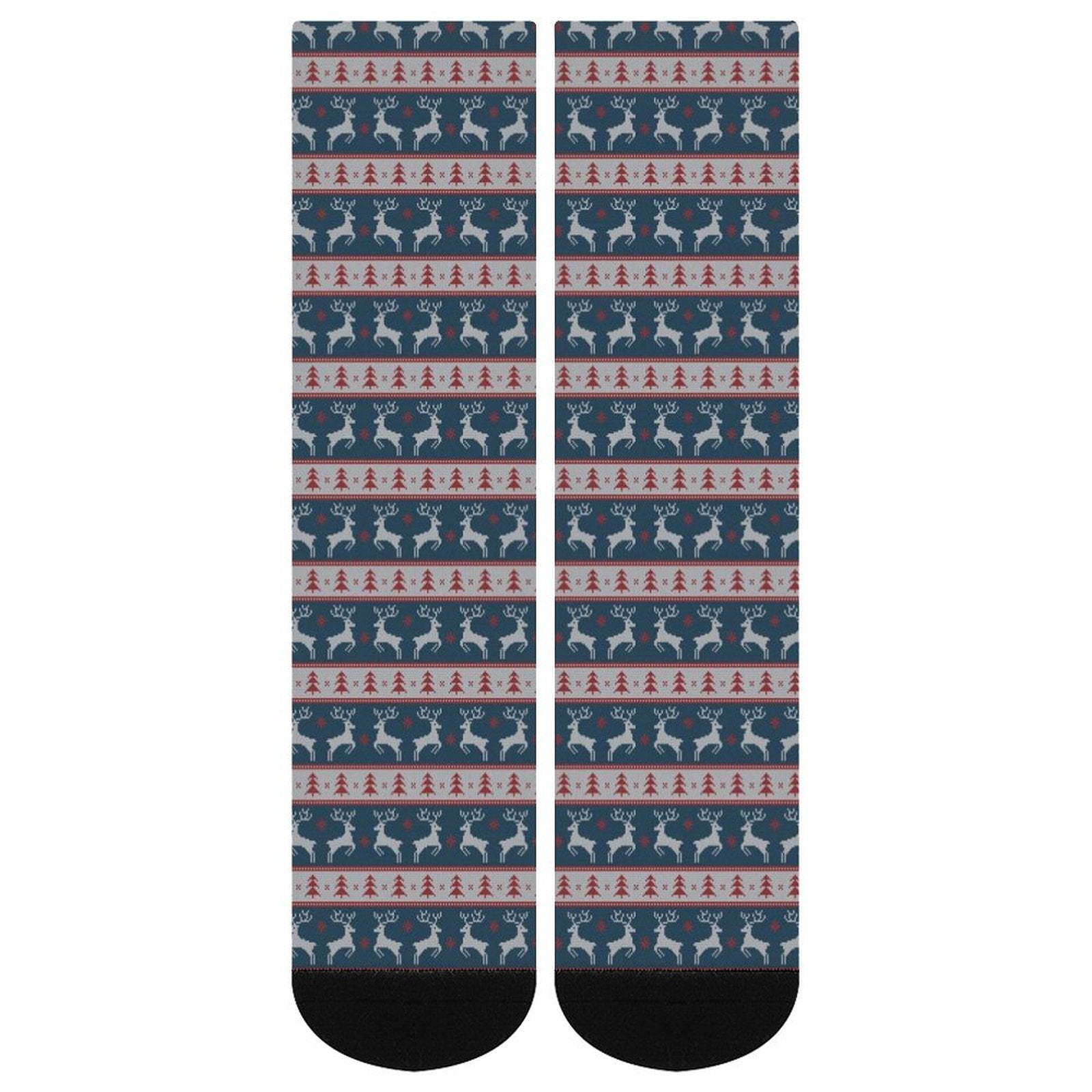 Christmas Sweater Prined socks Gifts for Men Women