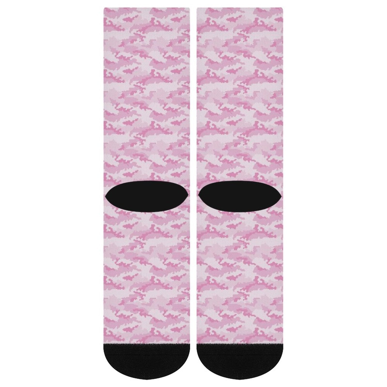 PINK HEX CAMO Prined socks Gifts for Men Women