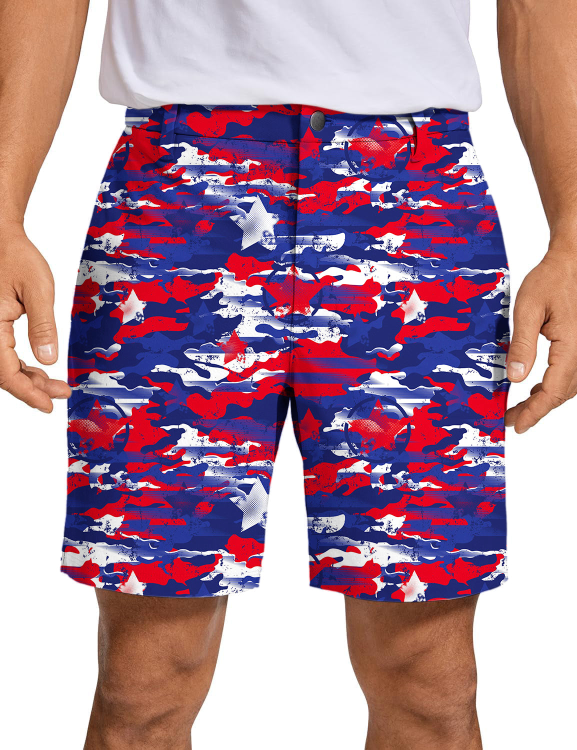 Men's USA camo Golf Shorts