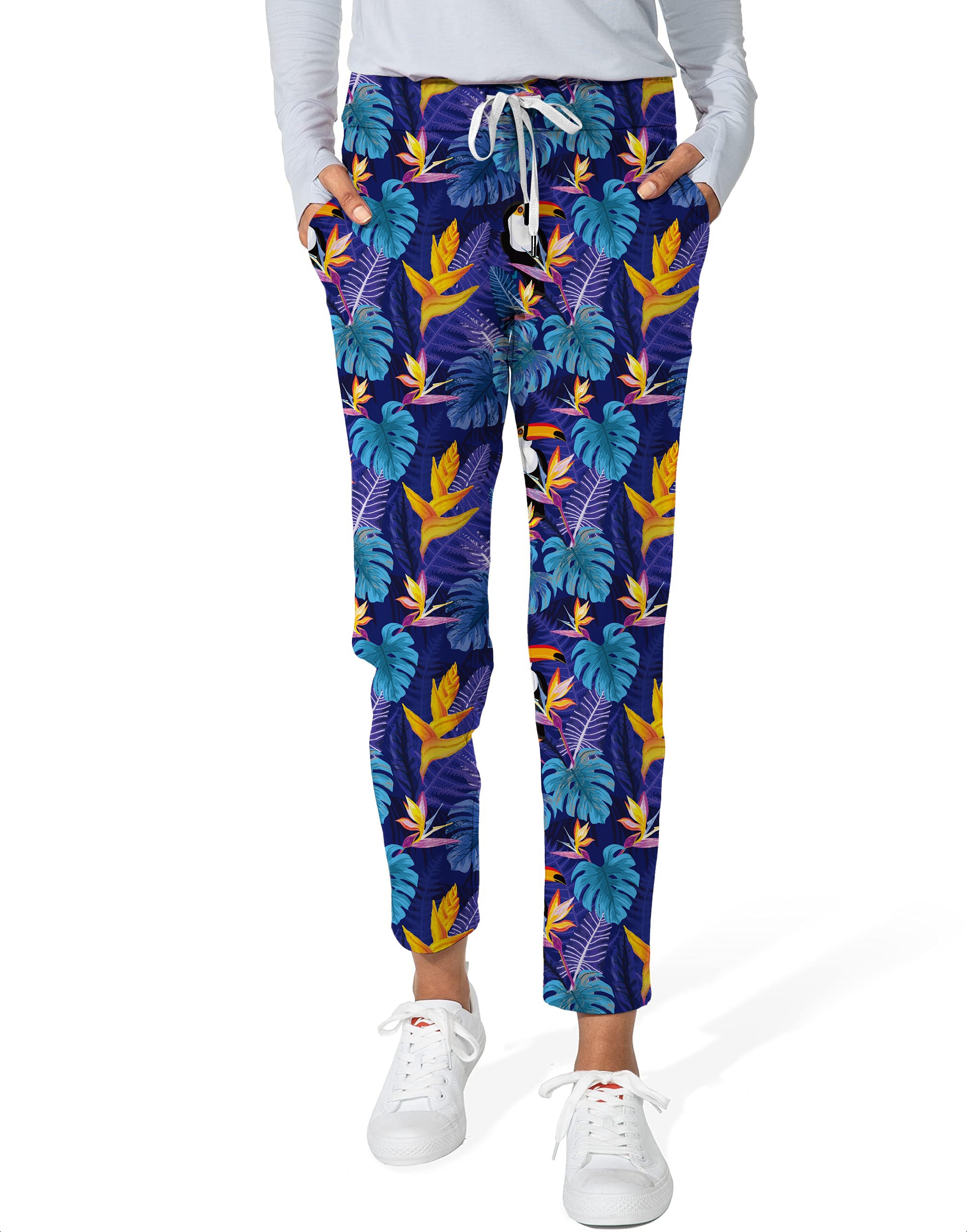 Toucan Women's 7/8 Stretch Ankle Golf Pants