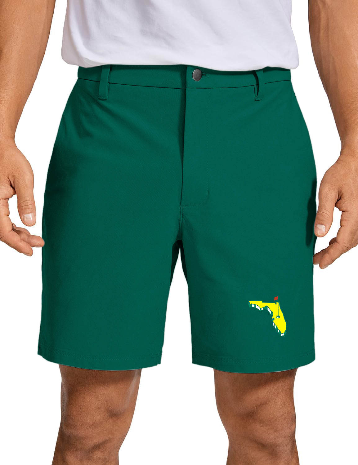 Embroidery The master Map Golf men's shorts