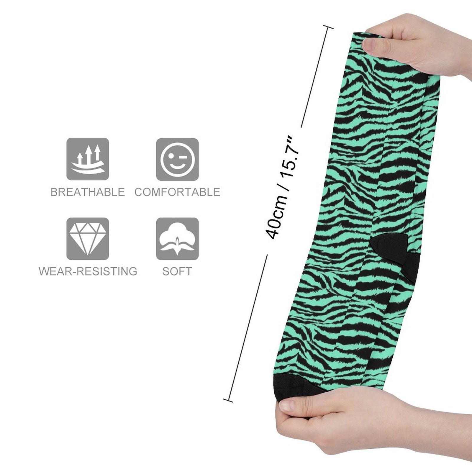 Lemon soda beverage Prined socks Gifts for Men Women