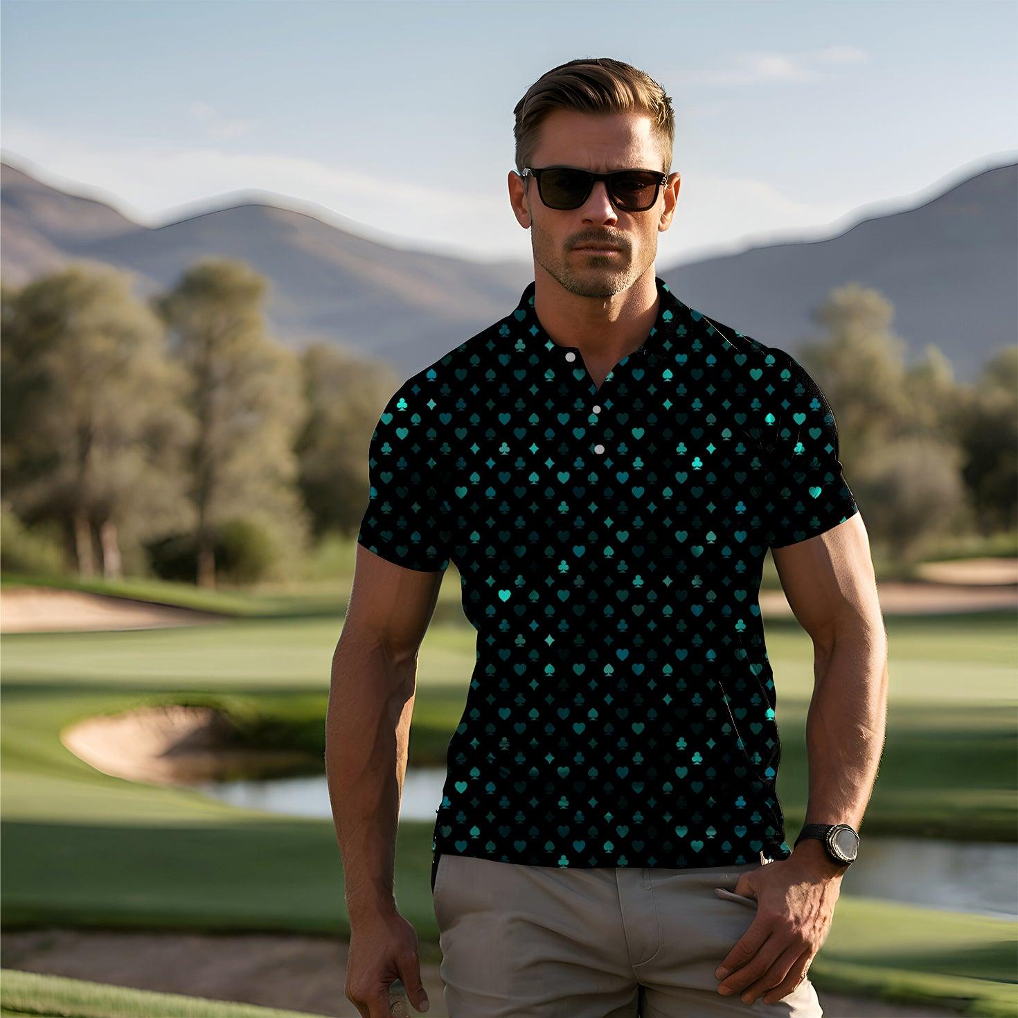 Men's Suited Up golf polo