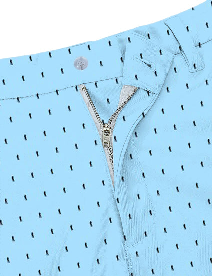 Men Beers on the course ocean color Golf Shorts