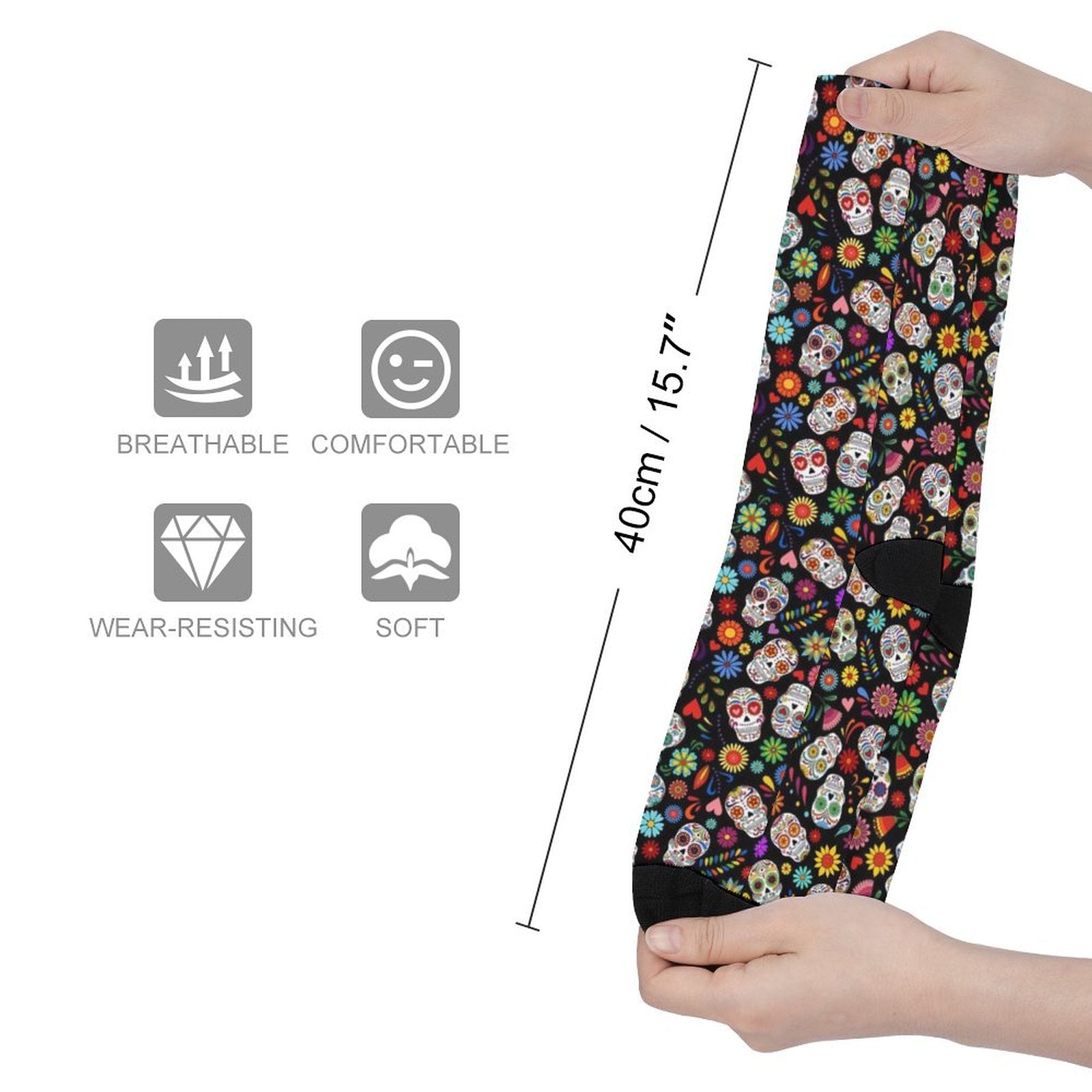 FIESTA FEELING Prined socks Gifts for Men Women
