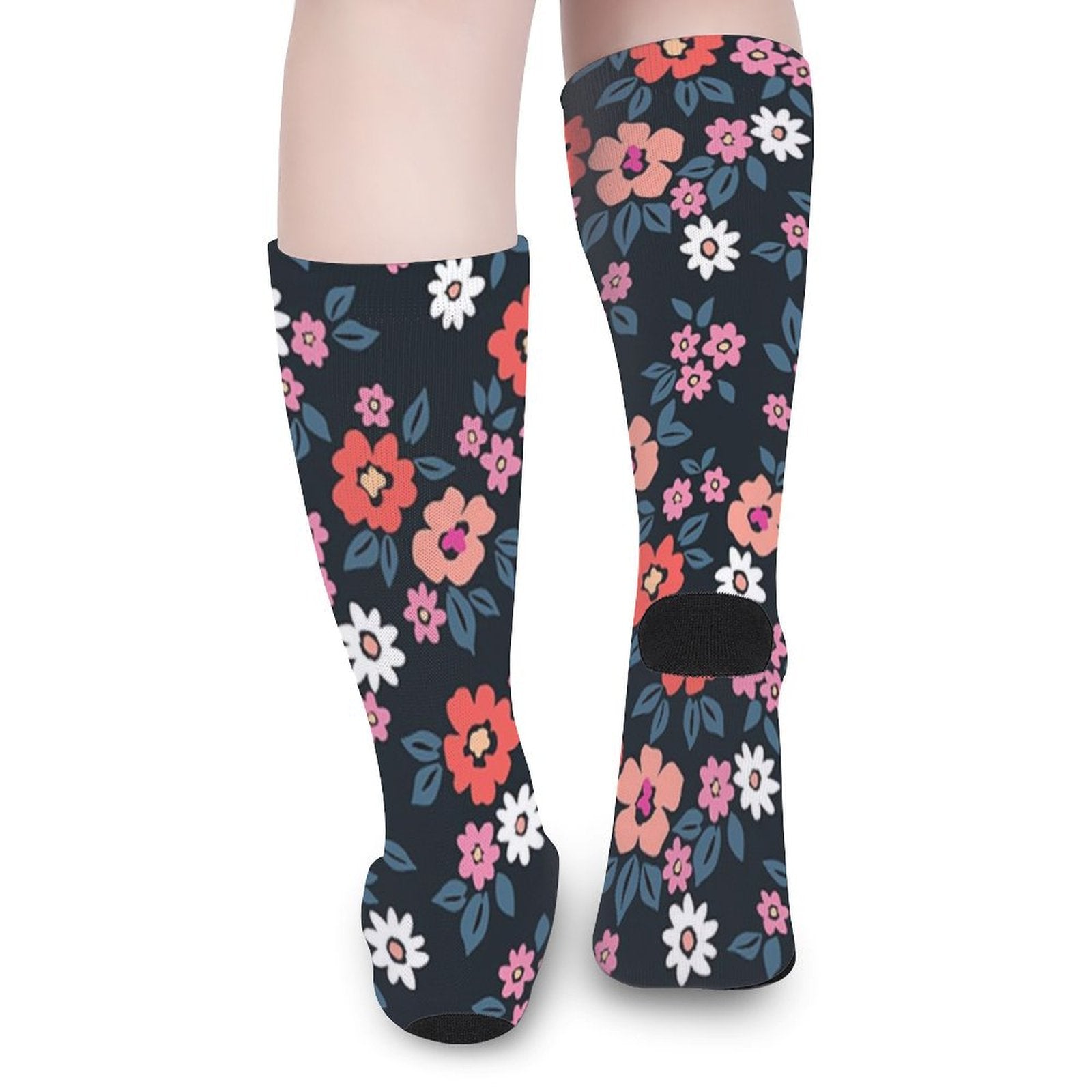 Vintage Floral Prined socks Gifts for Men Women