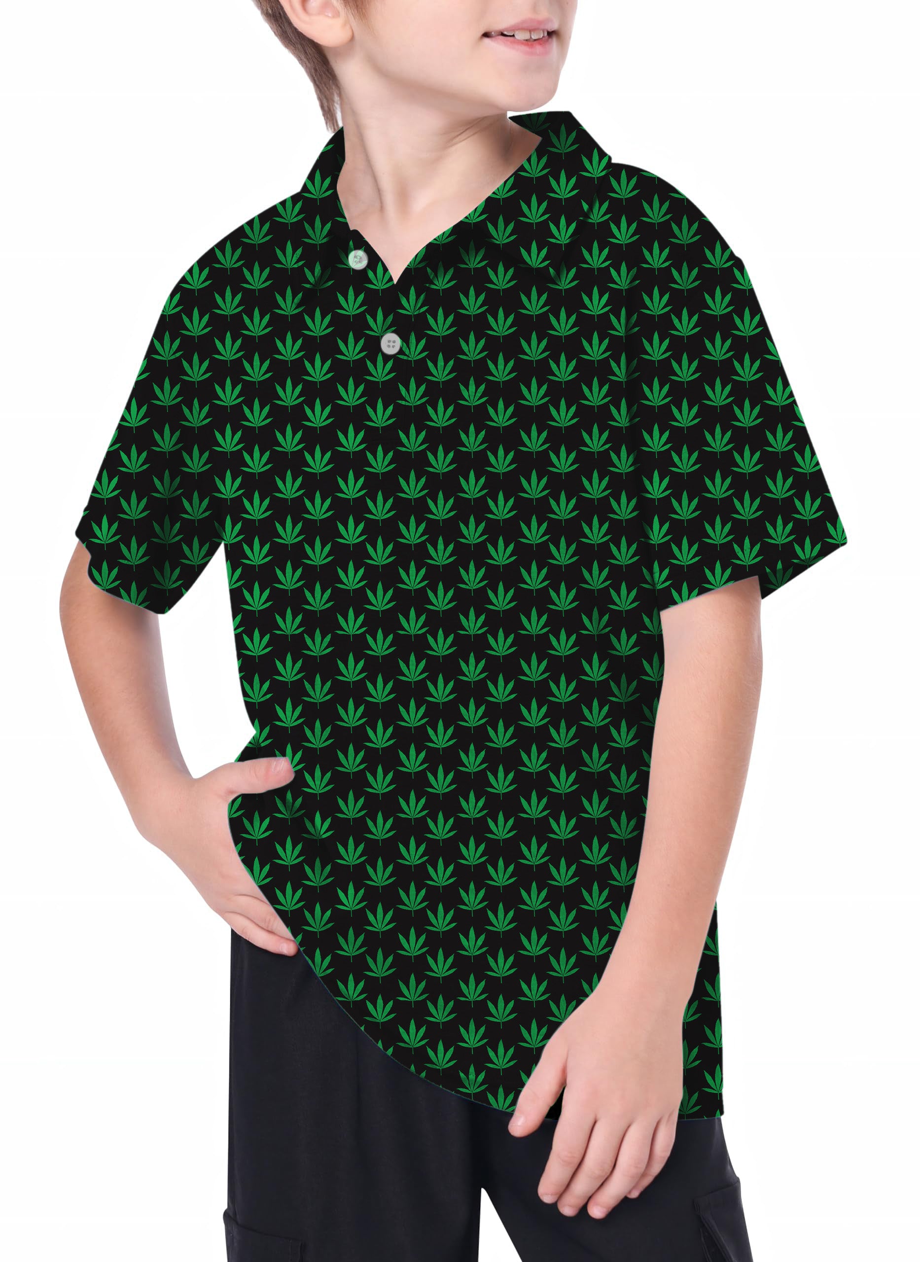 Youth leaf Golf Polo