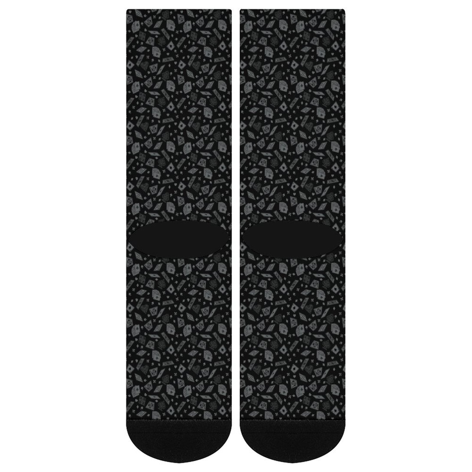poker Prined socks Gifts for Men Women