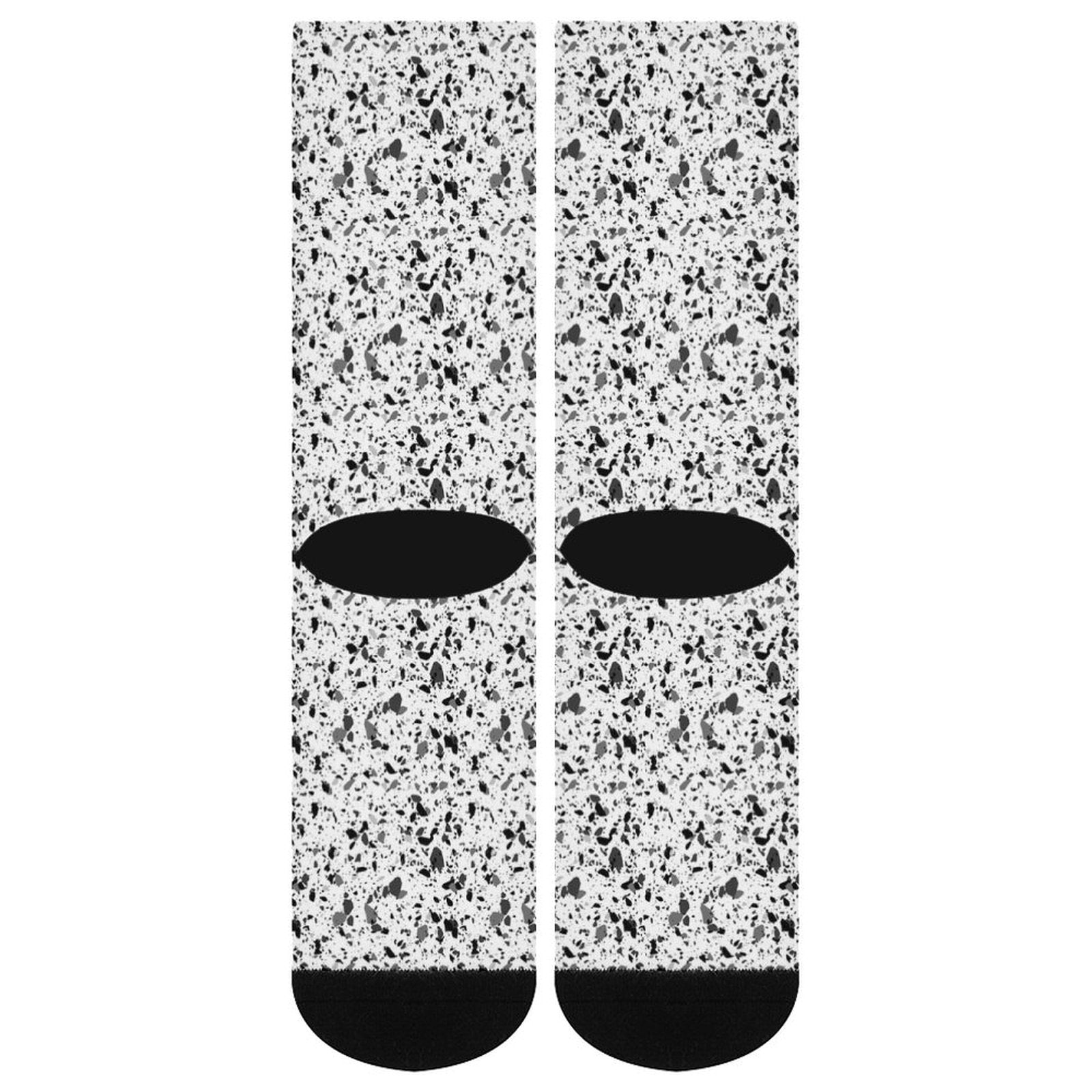 Terrazzo Prined socks Gifts for Men Women