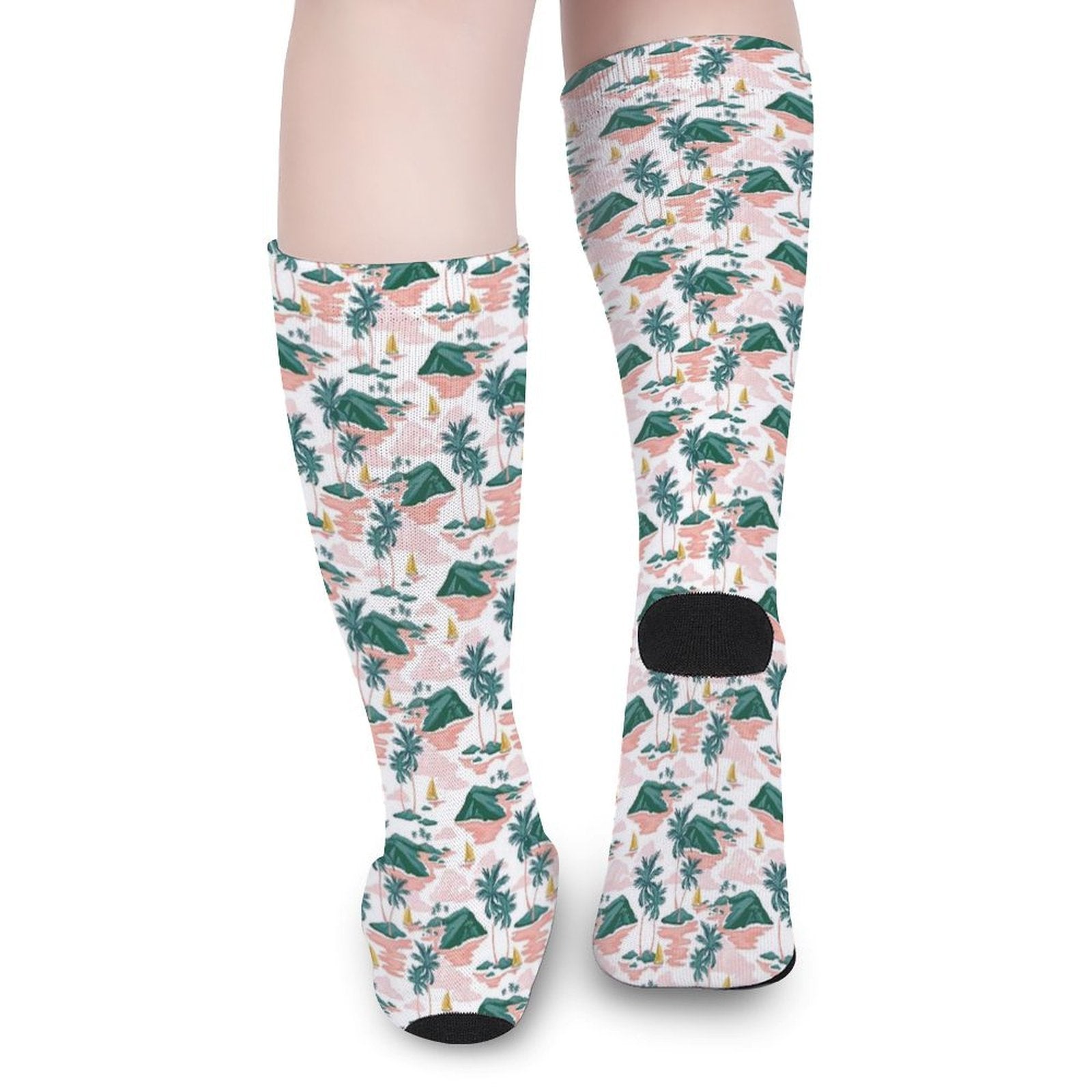 Paradise Island Prined socks Gifts for Men Women